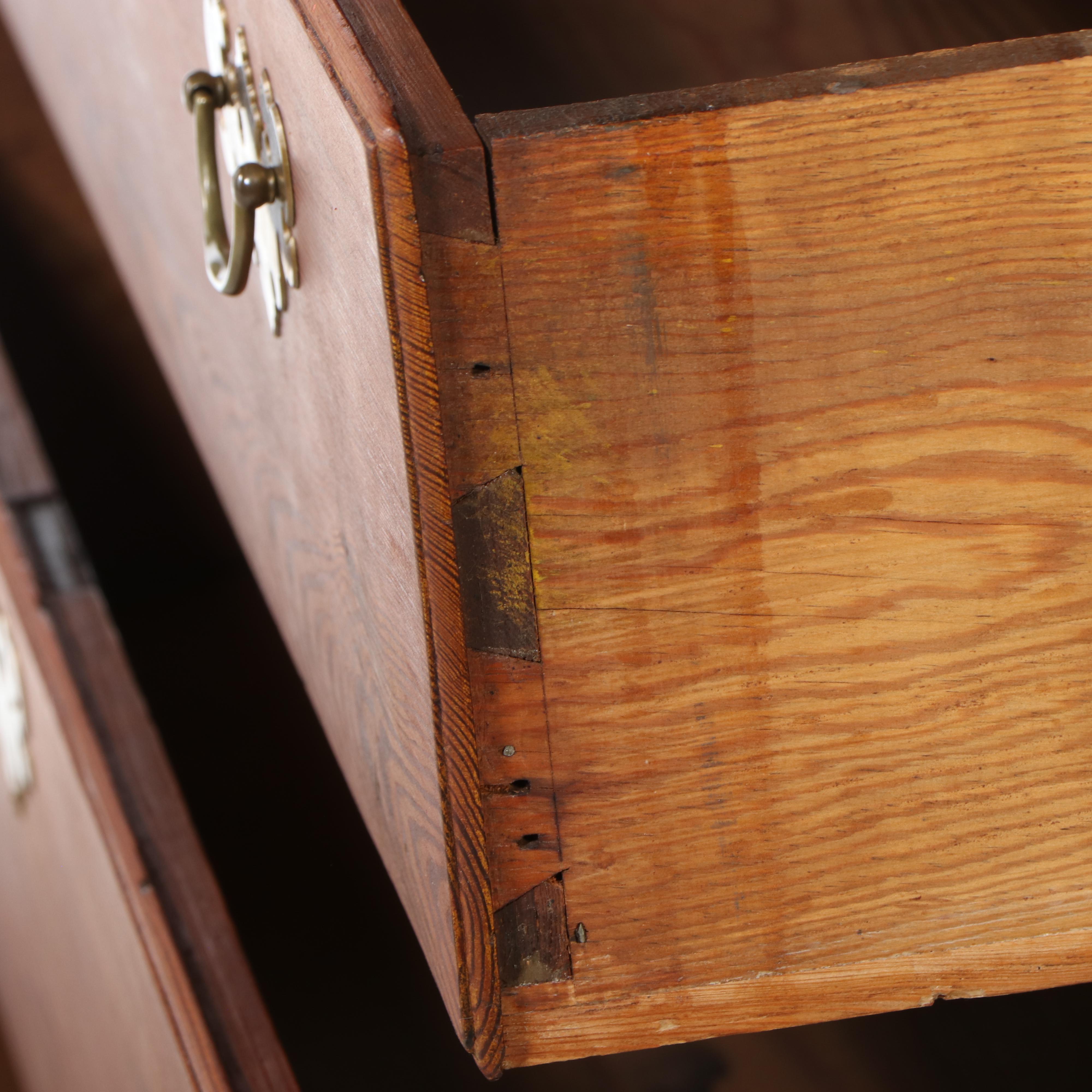Federal Style Pine Four-Drawer Chest, 20th Century