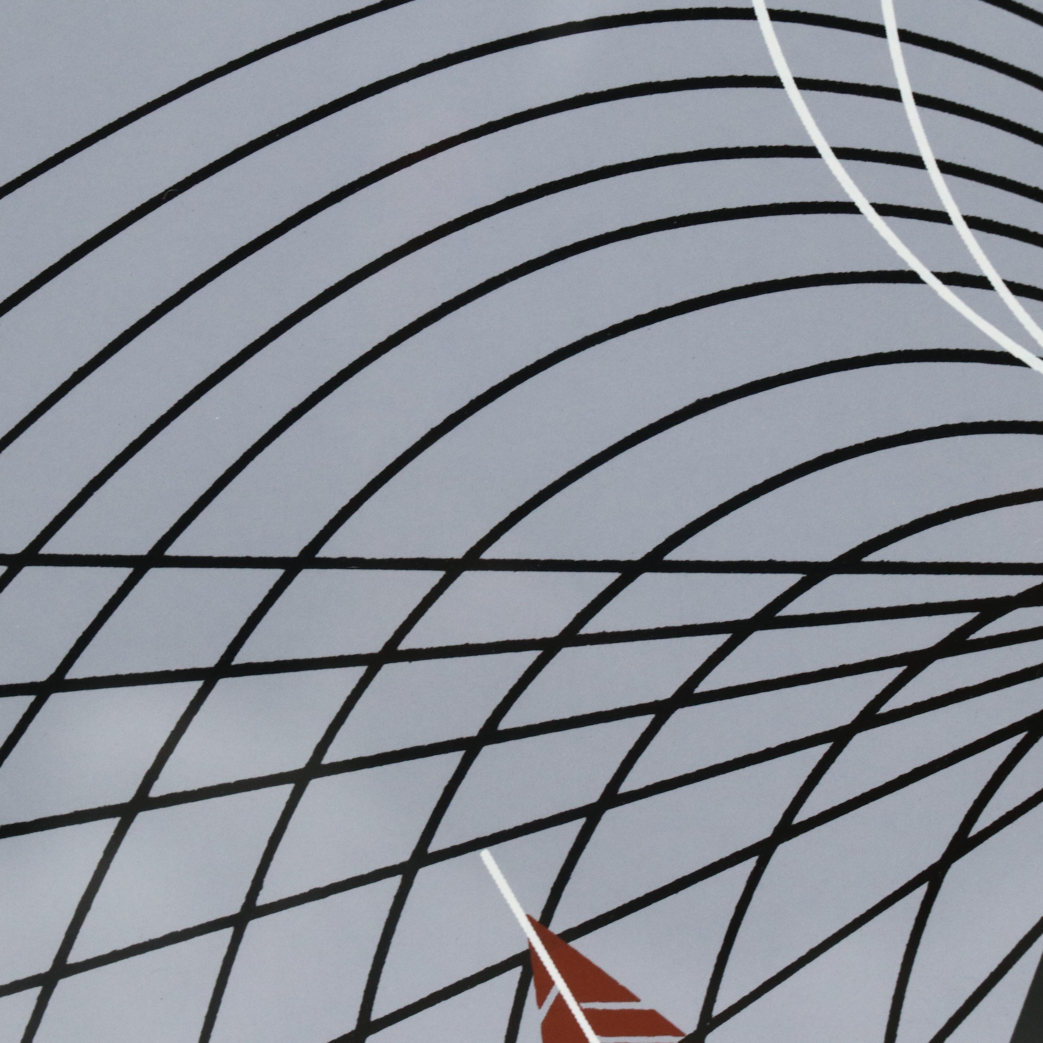 Charley Harper Serigraph "Round Robin"