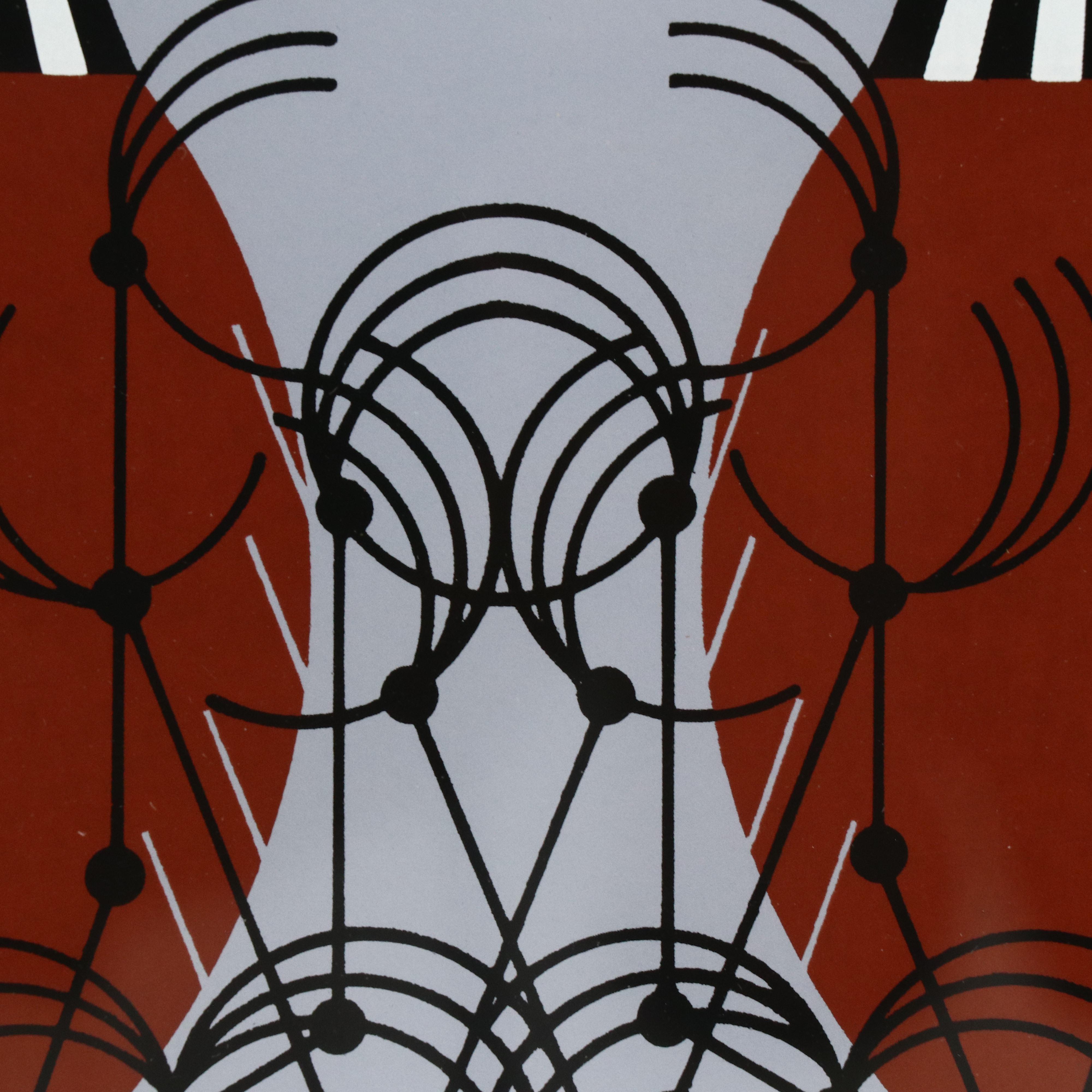 Charley Harper Serigraph "Round Robin"