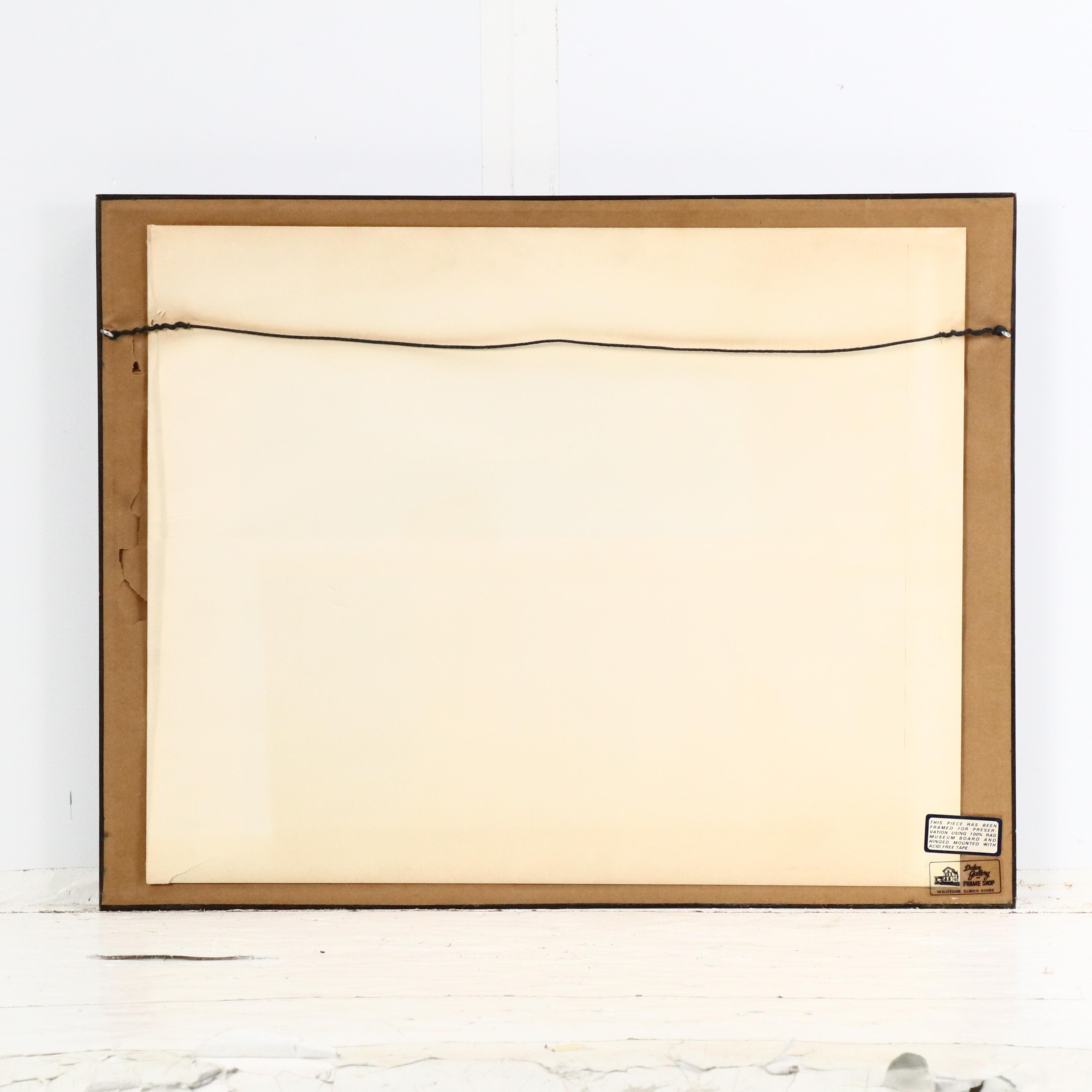 Charley Harper Serigraph "Round Robin"