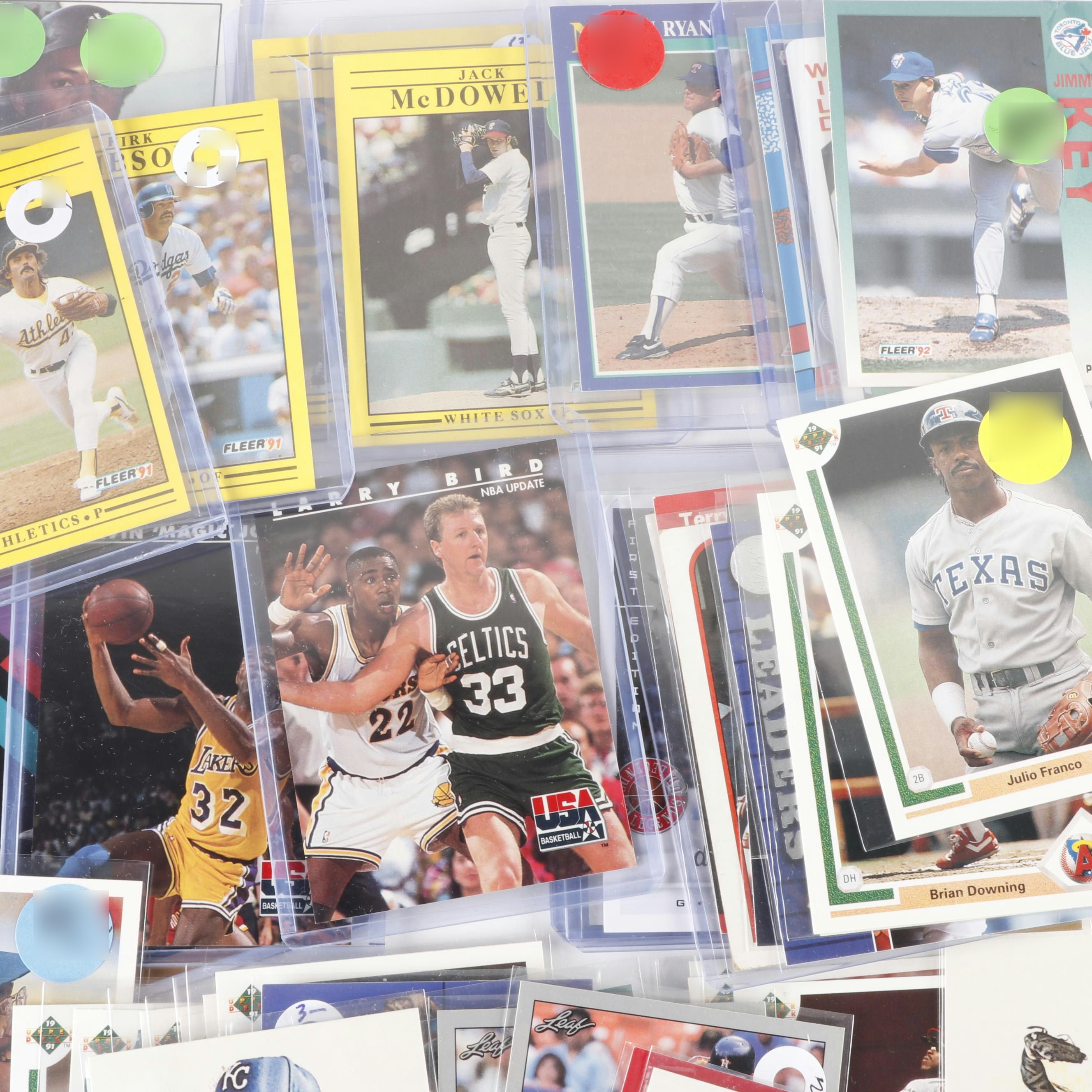 Over 200 Baseball, Football, Pokemon, and Basketball Cards