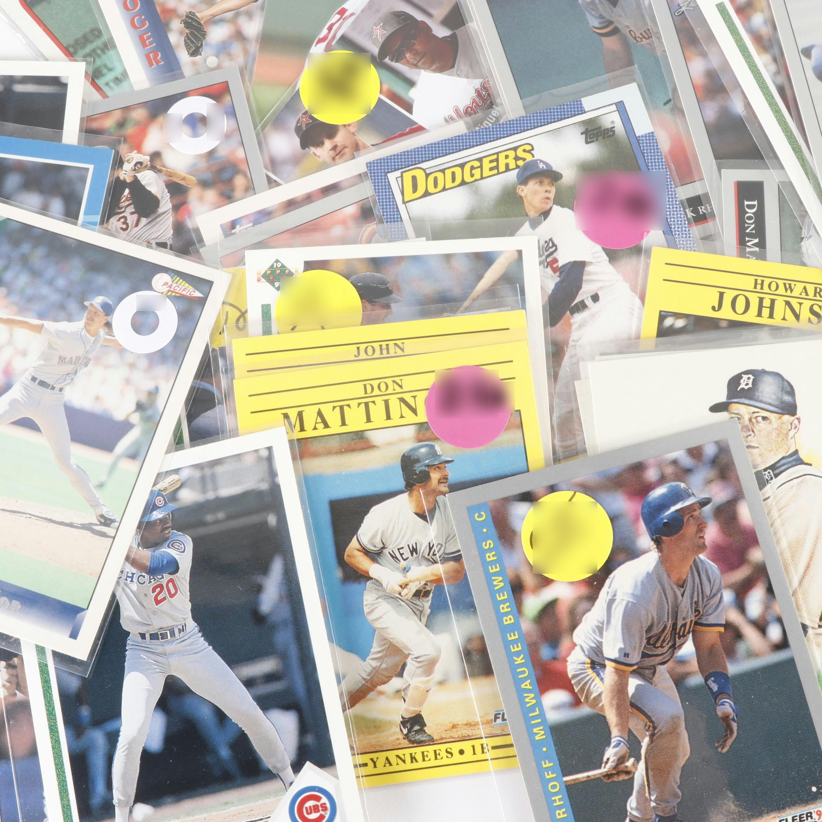 Over 200 Baseball, Football, Pokemon, and Basketball Cards