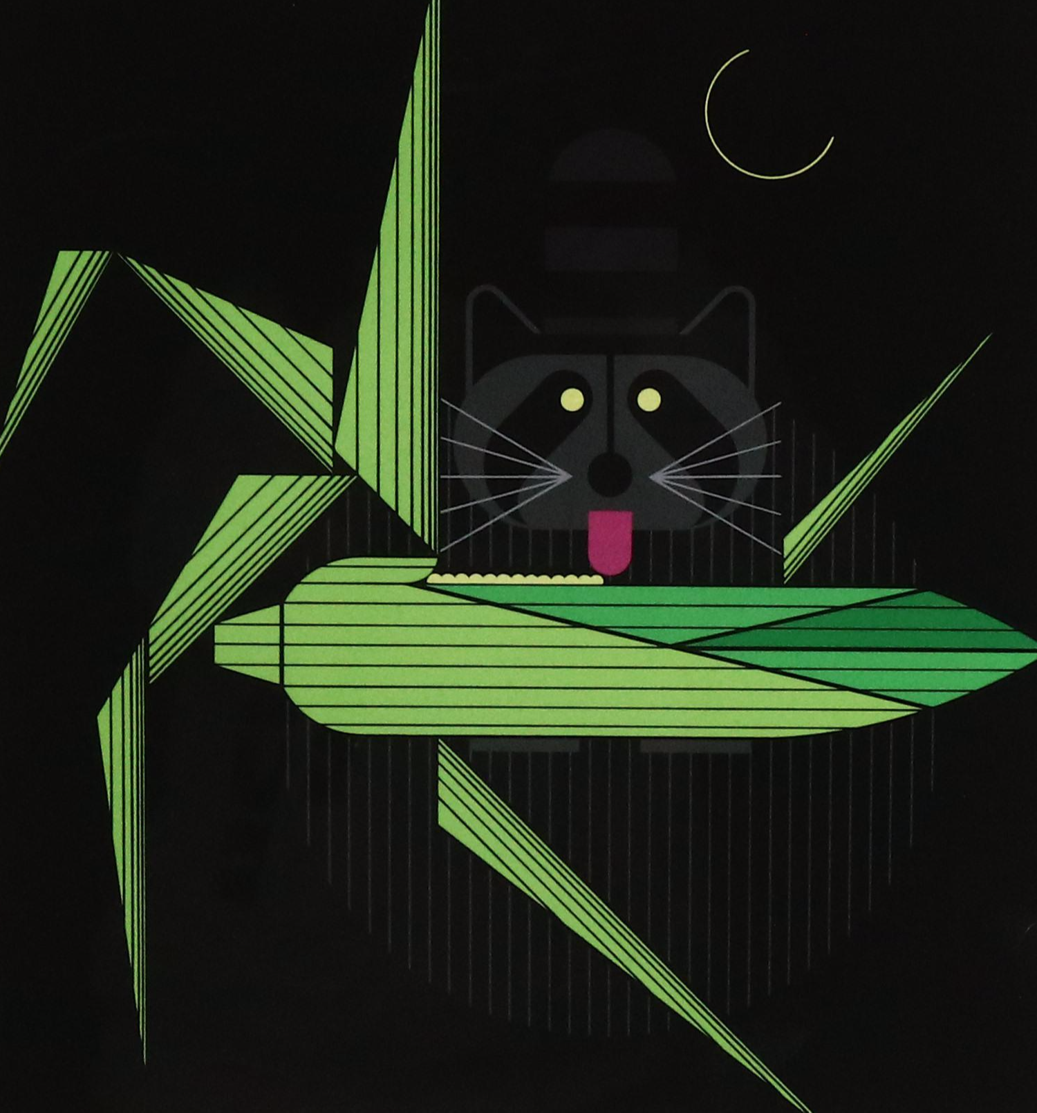 Charley Harper Serigraph "Cornprone," 1976