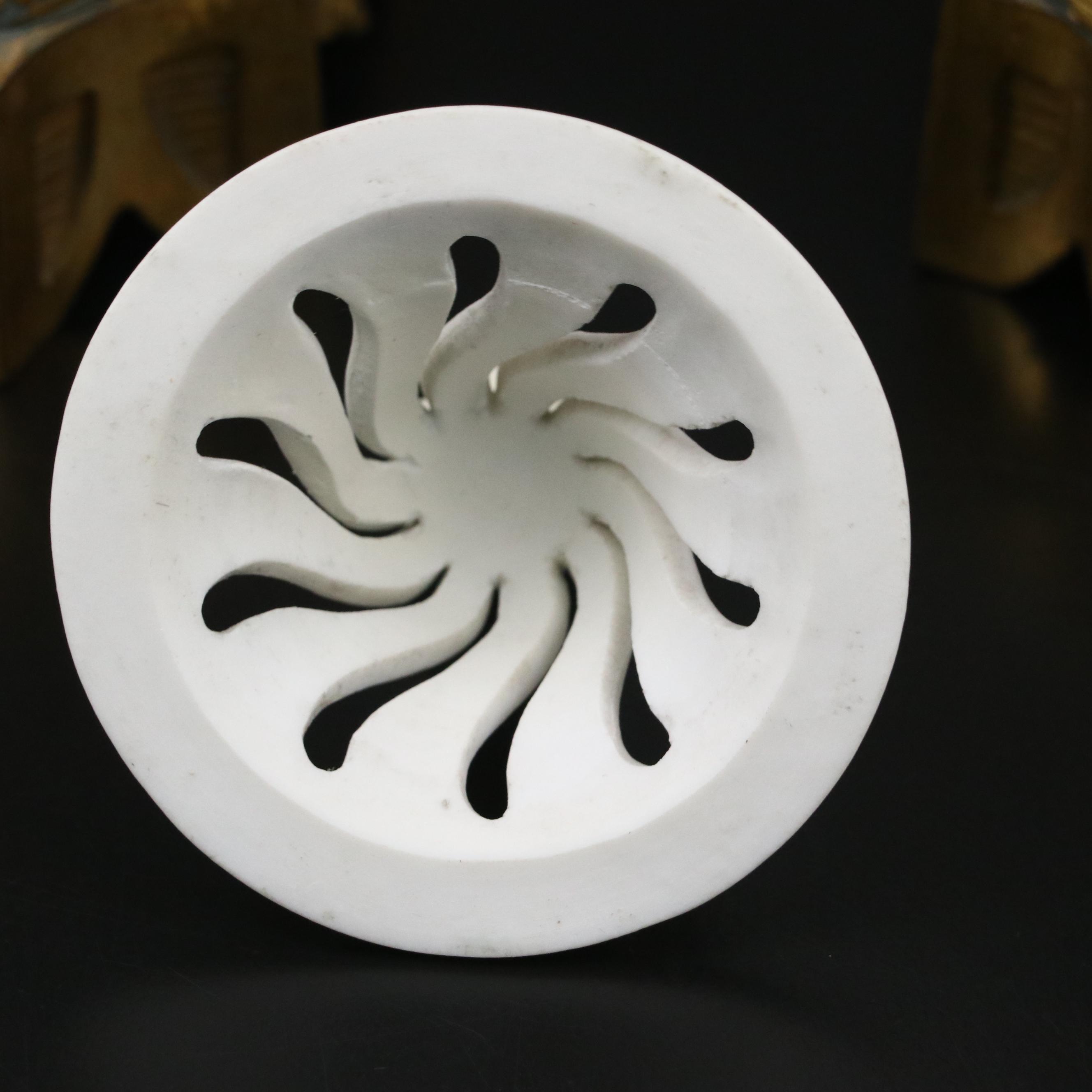 Pair of French Style Ormolu Mounted Bisque Covered Vases with Applied Rose Swags