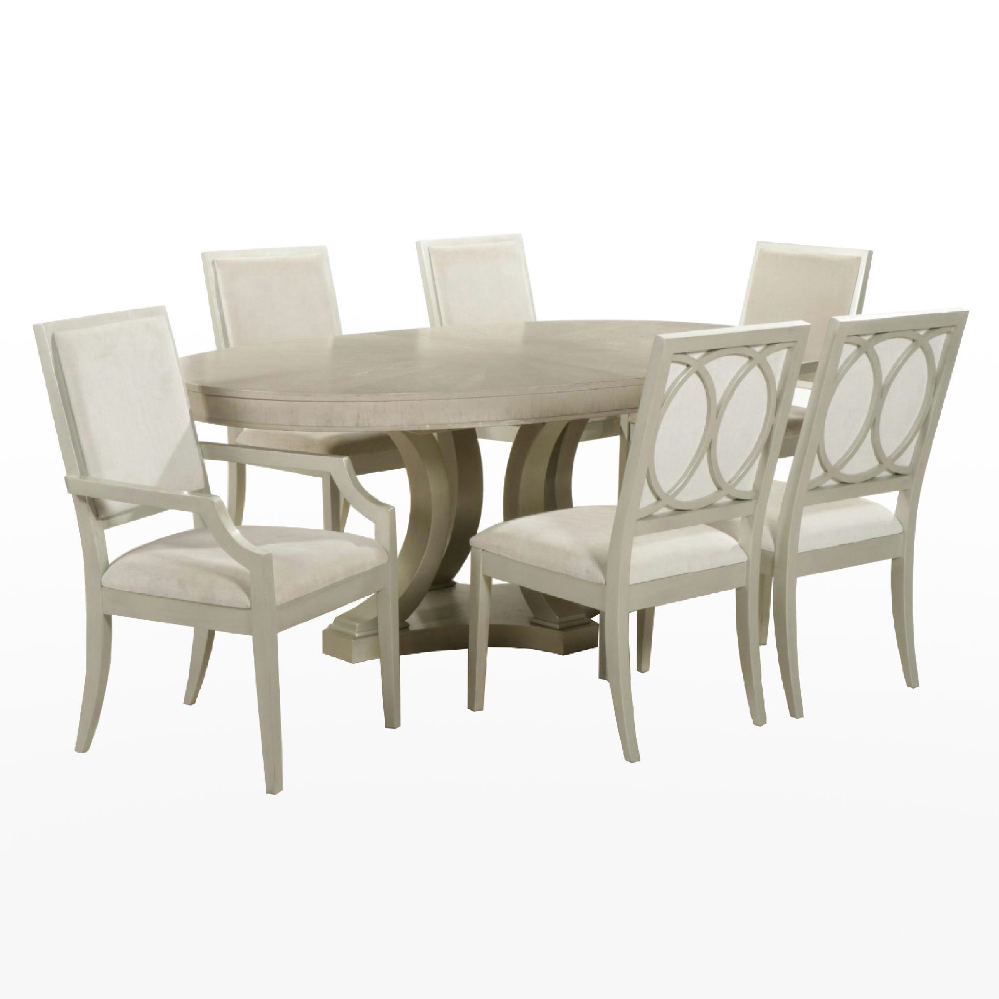 Legacy Classic Furniture  Dining Table and Six Chairs, 2021