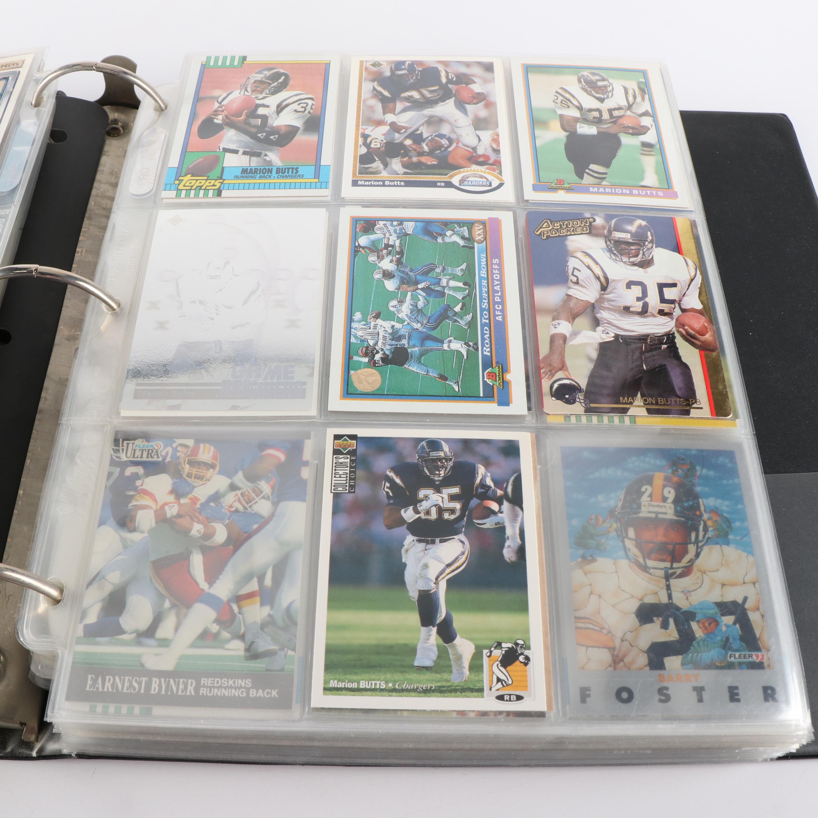 500+ Card Lot Includes Mahomes, Brady, Montana, Sanders, Elway, and E.Smith