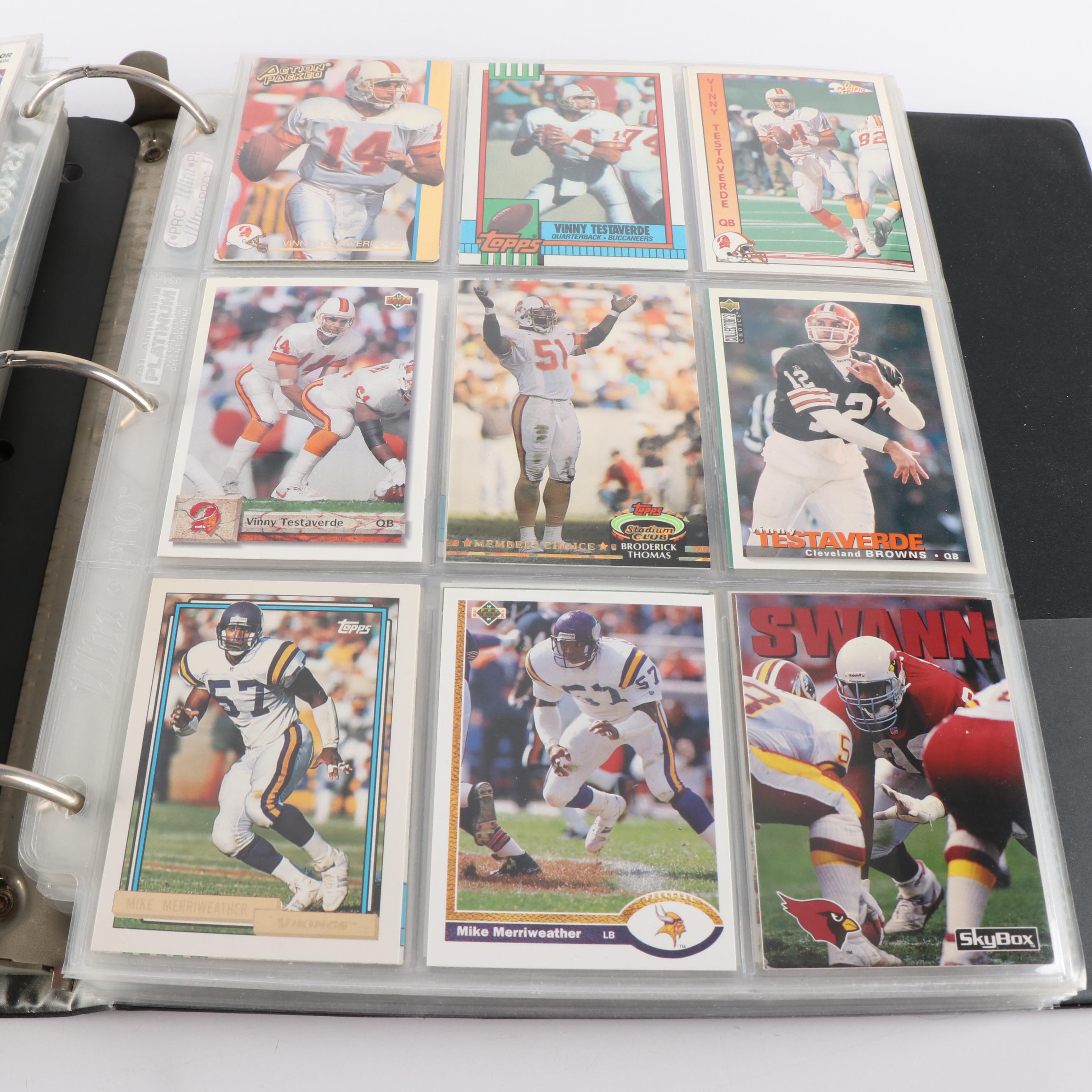 500+ Card Lot Includes Mahomes, Brady, Montana, Sanders, Elway, and E.Smith