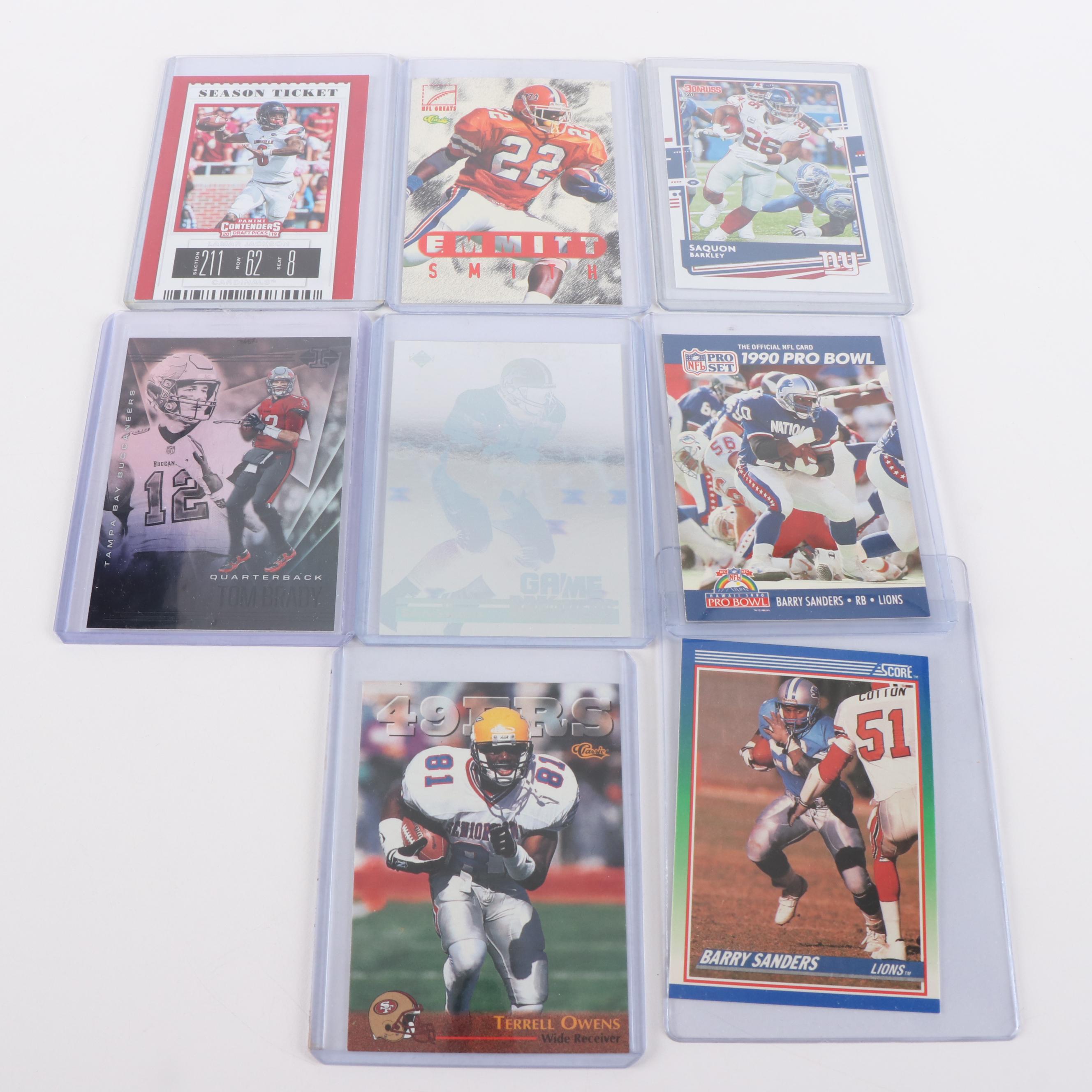 500+ Card Lot Includes Mahomes, Brady, Montana, Sanders, Elway, and E.Smith