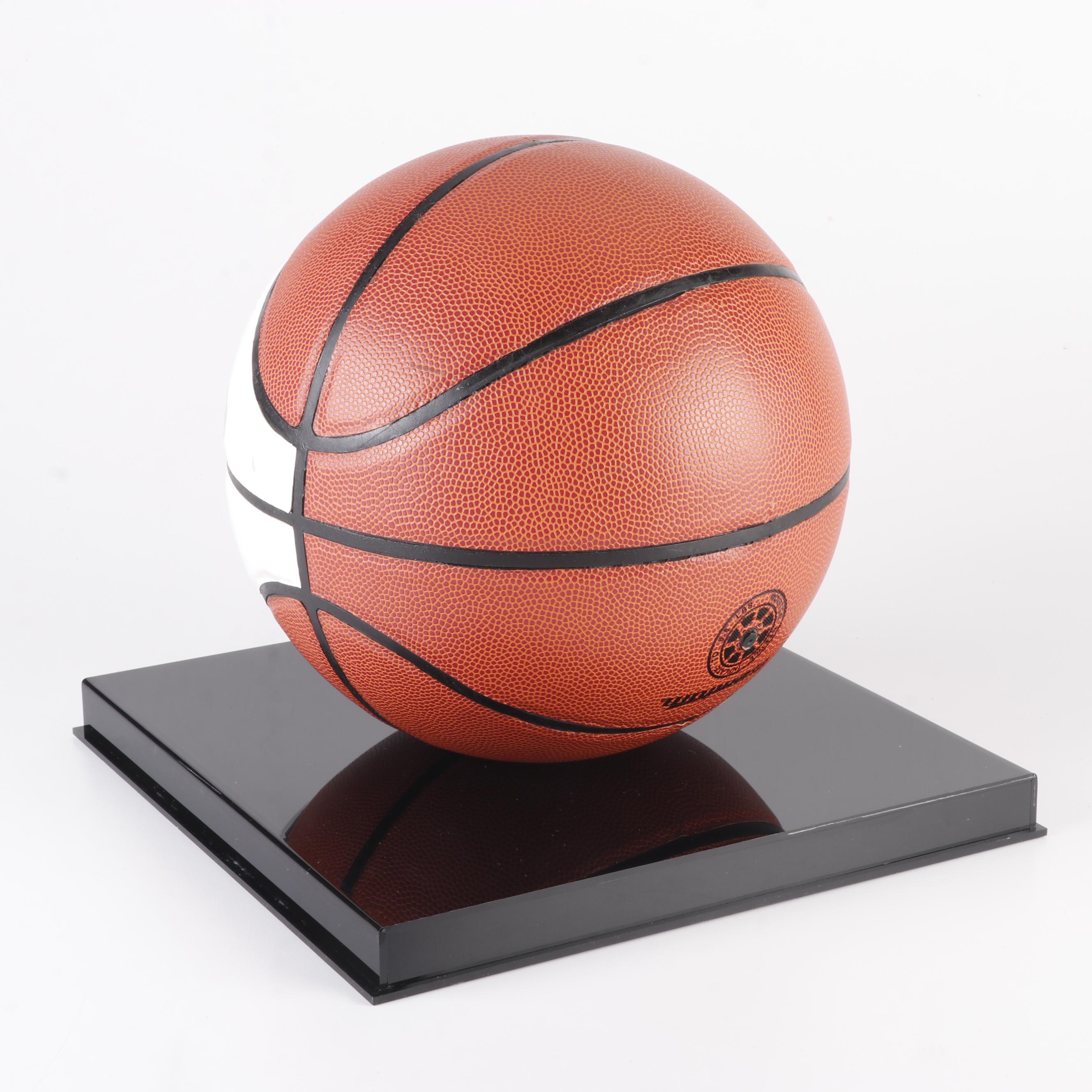 Walt Frazier Signed Basketball, New York Knicks, TriStar