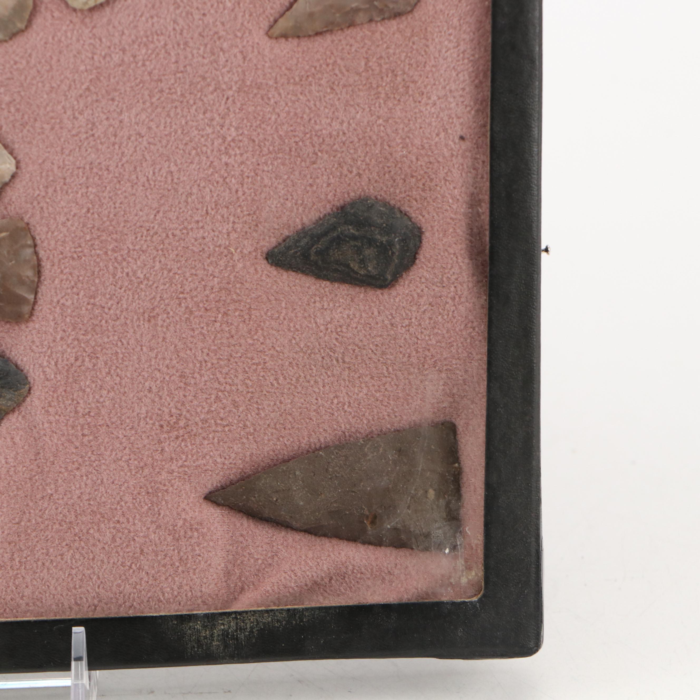 Indigenous Flint, Chert and Other Stone Arrowheads and Points
