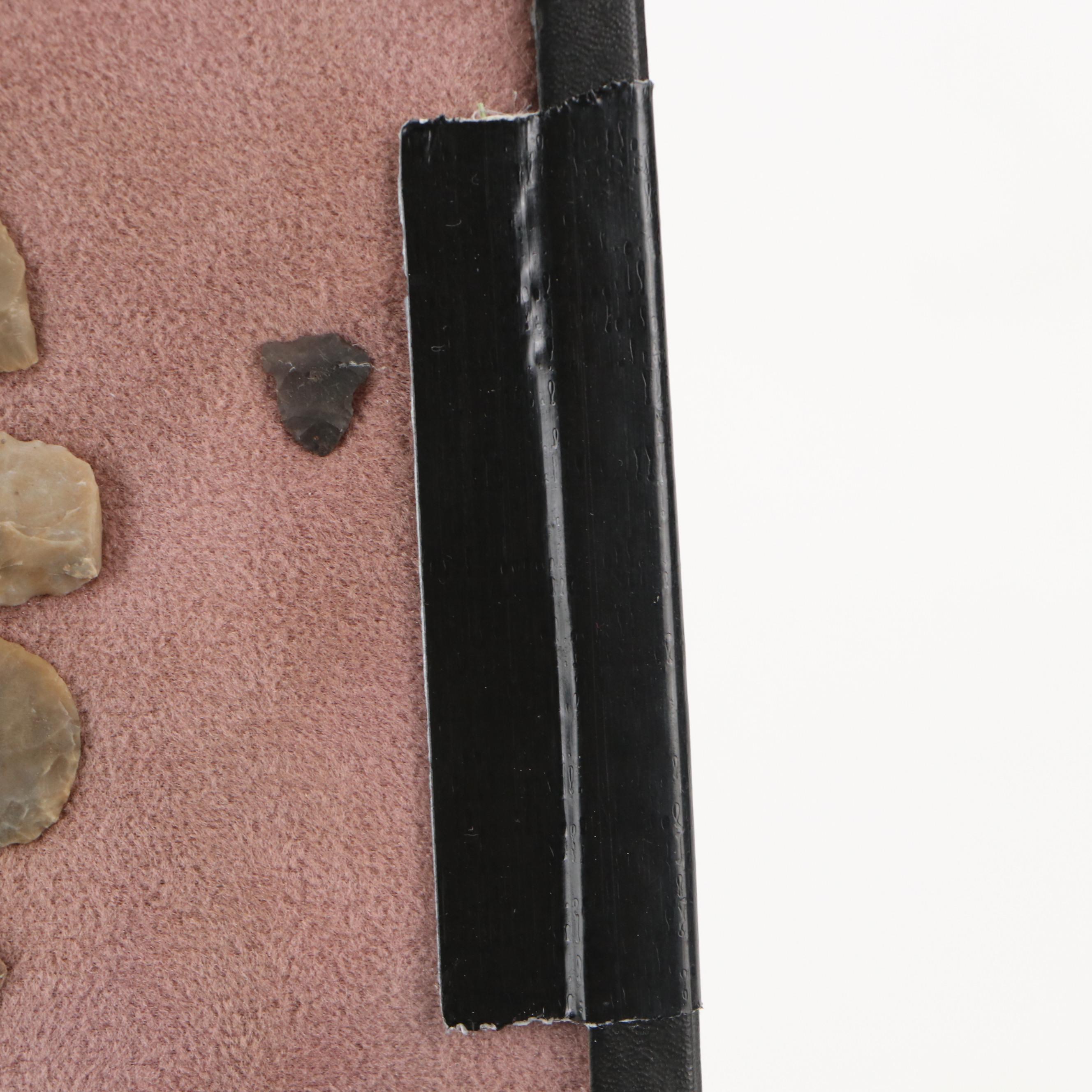 Indigenous Flint, Chert and Other Stone Arrowheads and Points