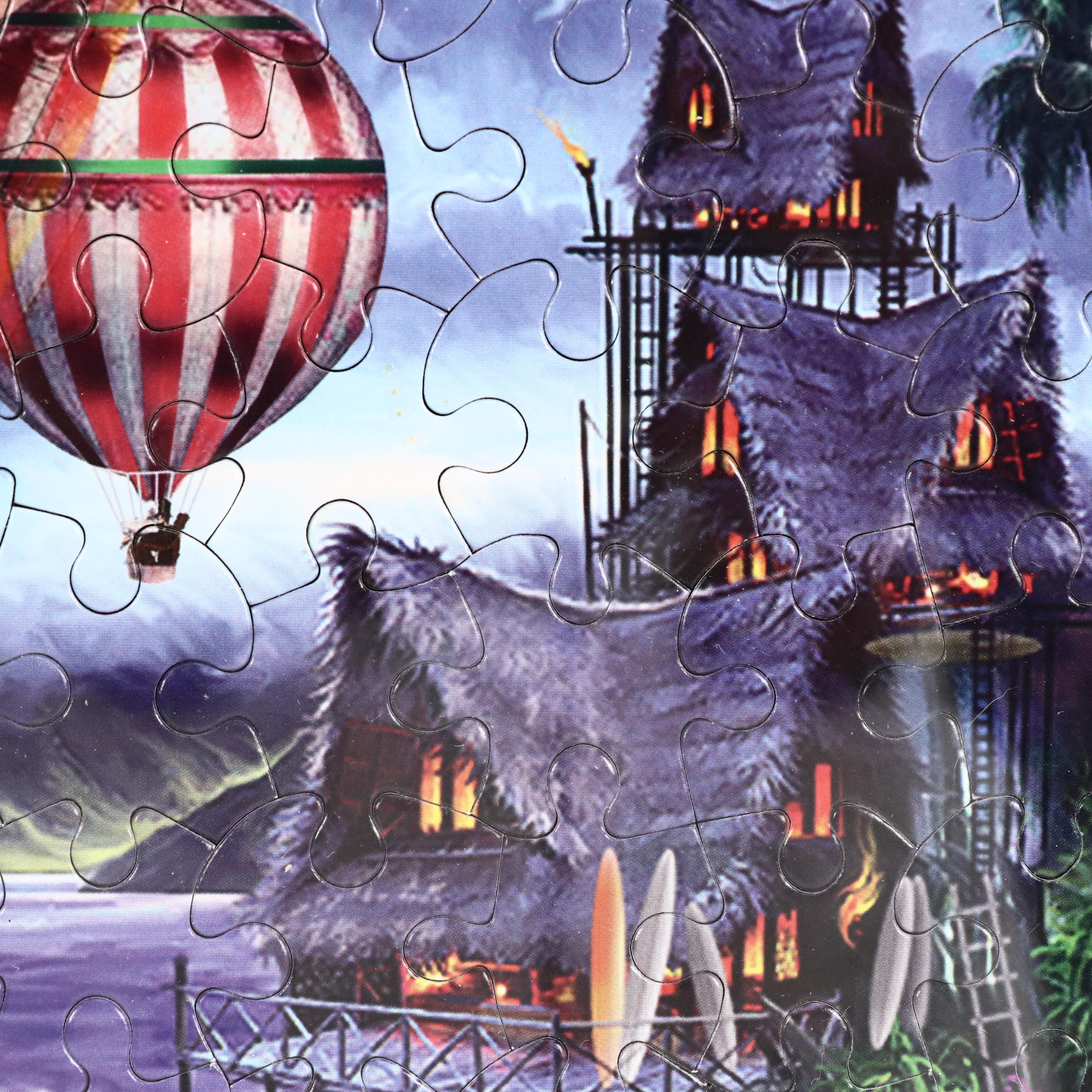 "Great Explorers of the World" Framed Jigsaw Puzzle