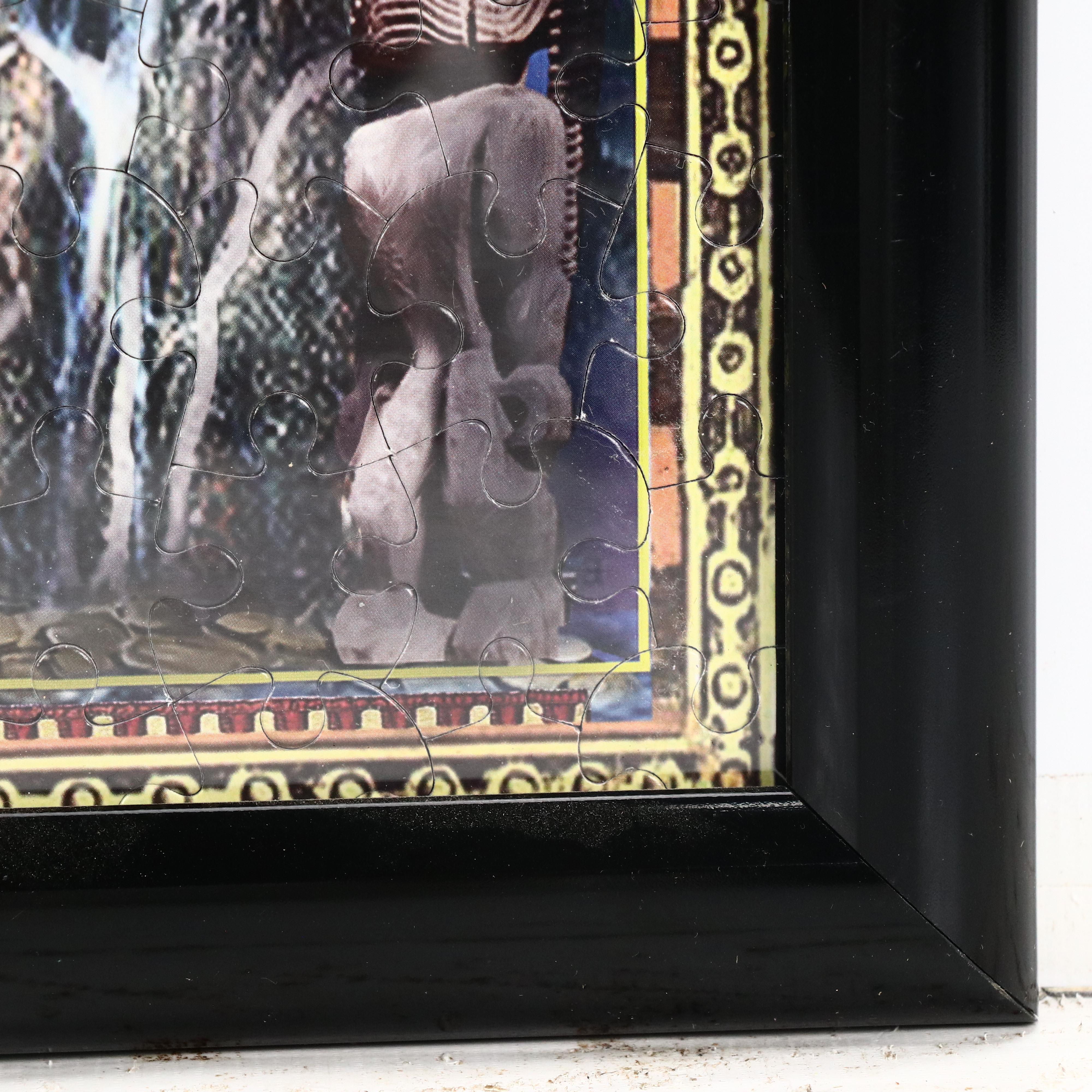 "Great Explorers of the World" Framed Jigsaw Puzzle