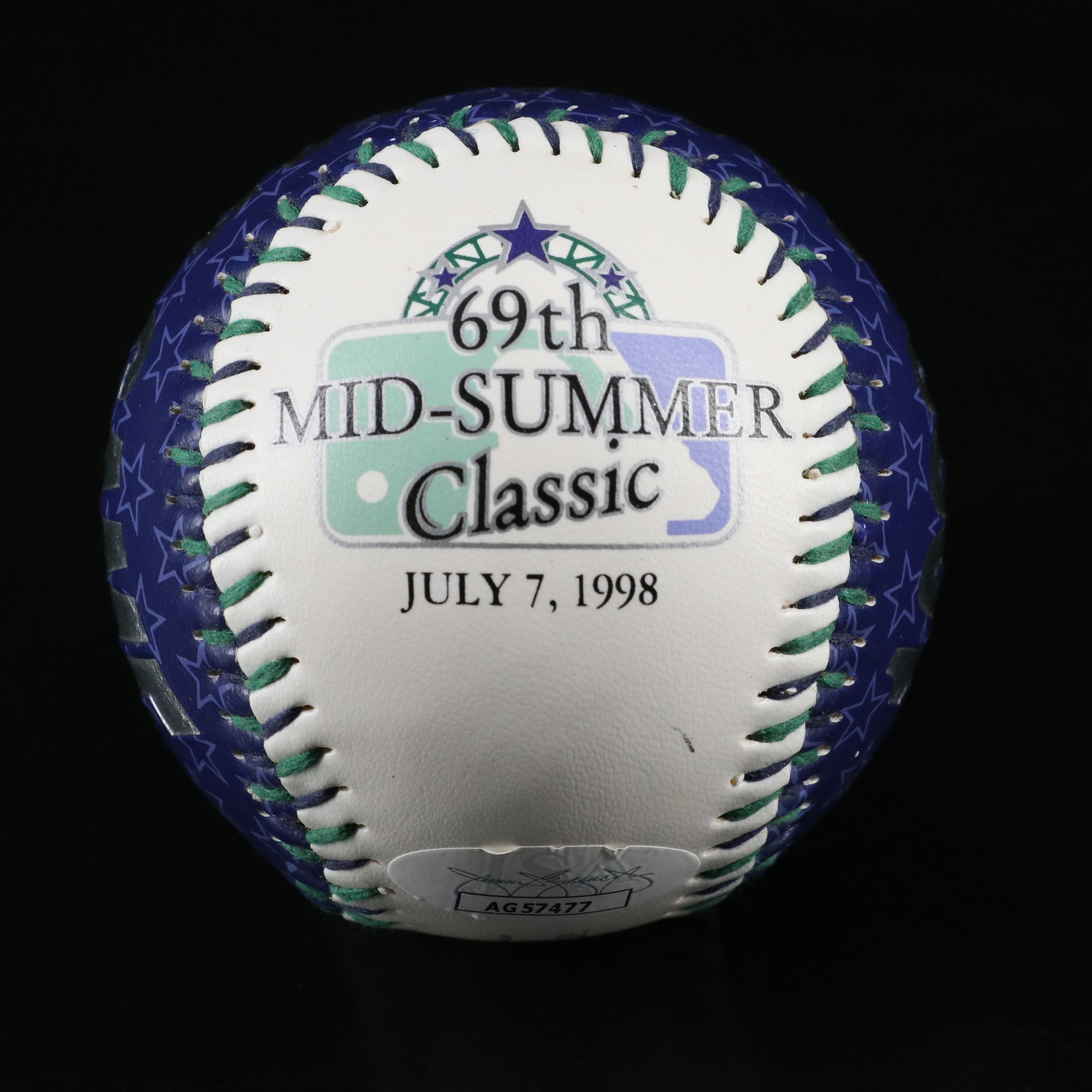 Denny McLain Signed Baseball, Detroit Tigers, Last 30 Game Winner, JSA