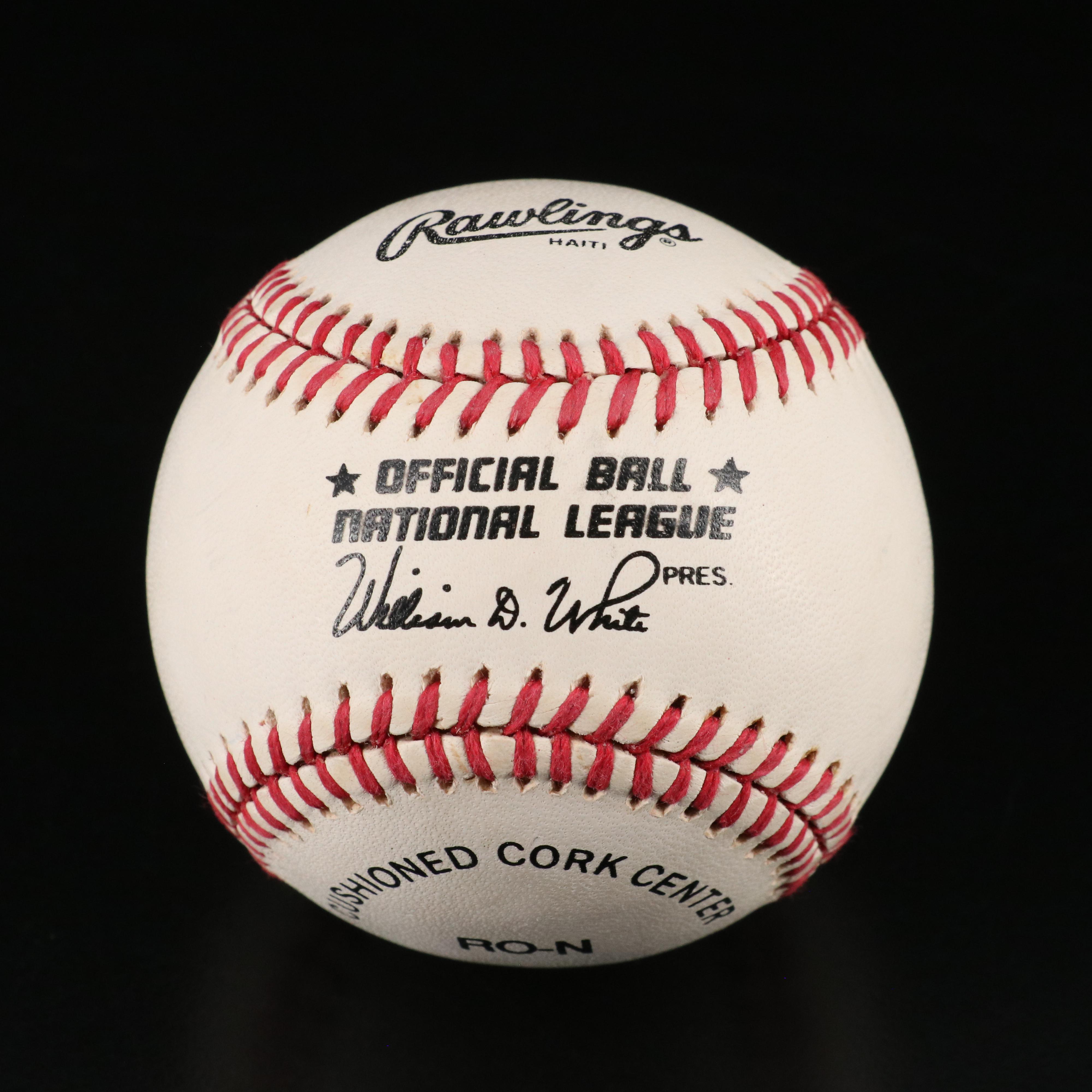 Willie McCovey Signed Baseball, San Francisco Giants, Hall of Fame