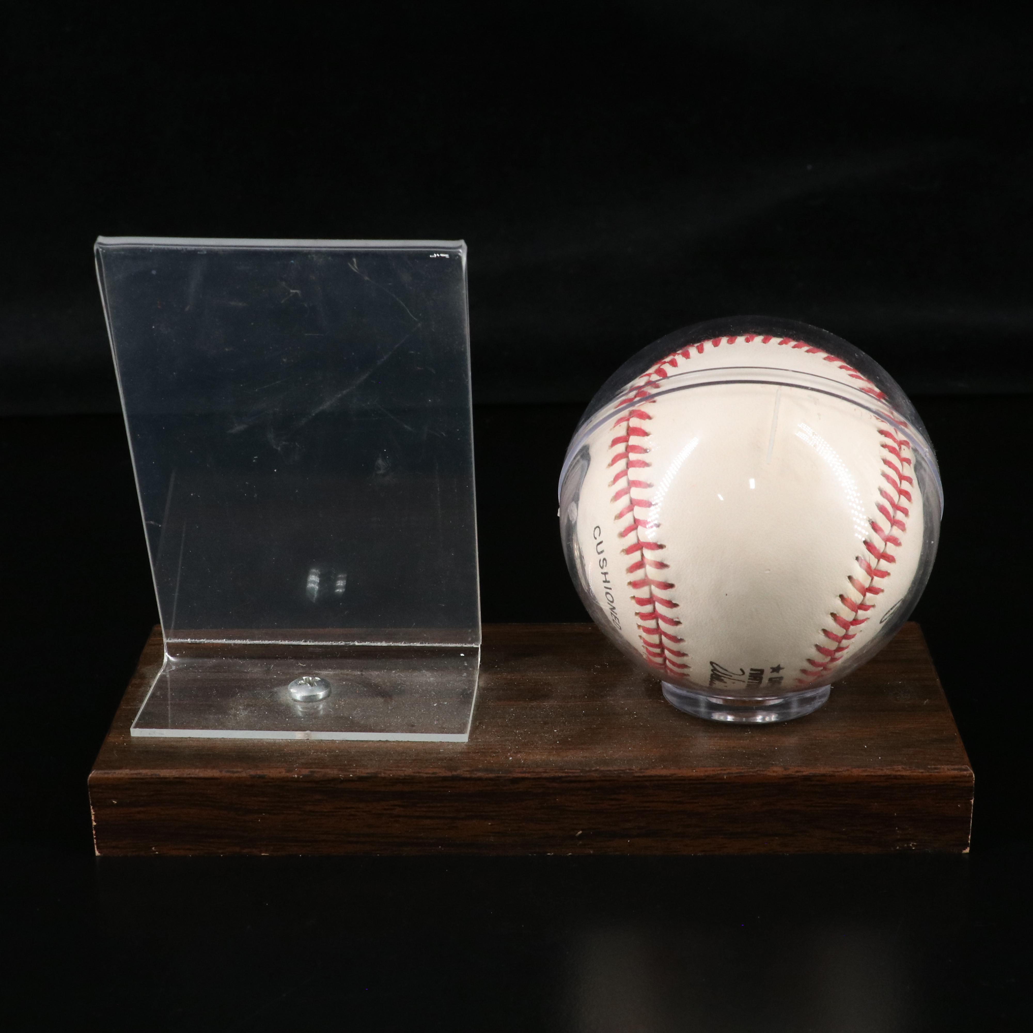 Willie McCovey Signed Baseball, San Francisco Giants, Hall of Fame