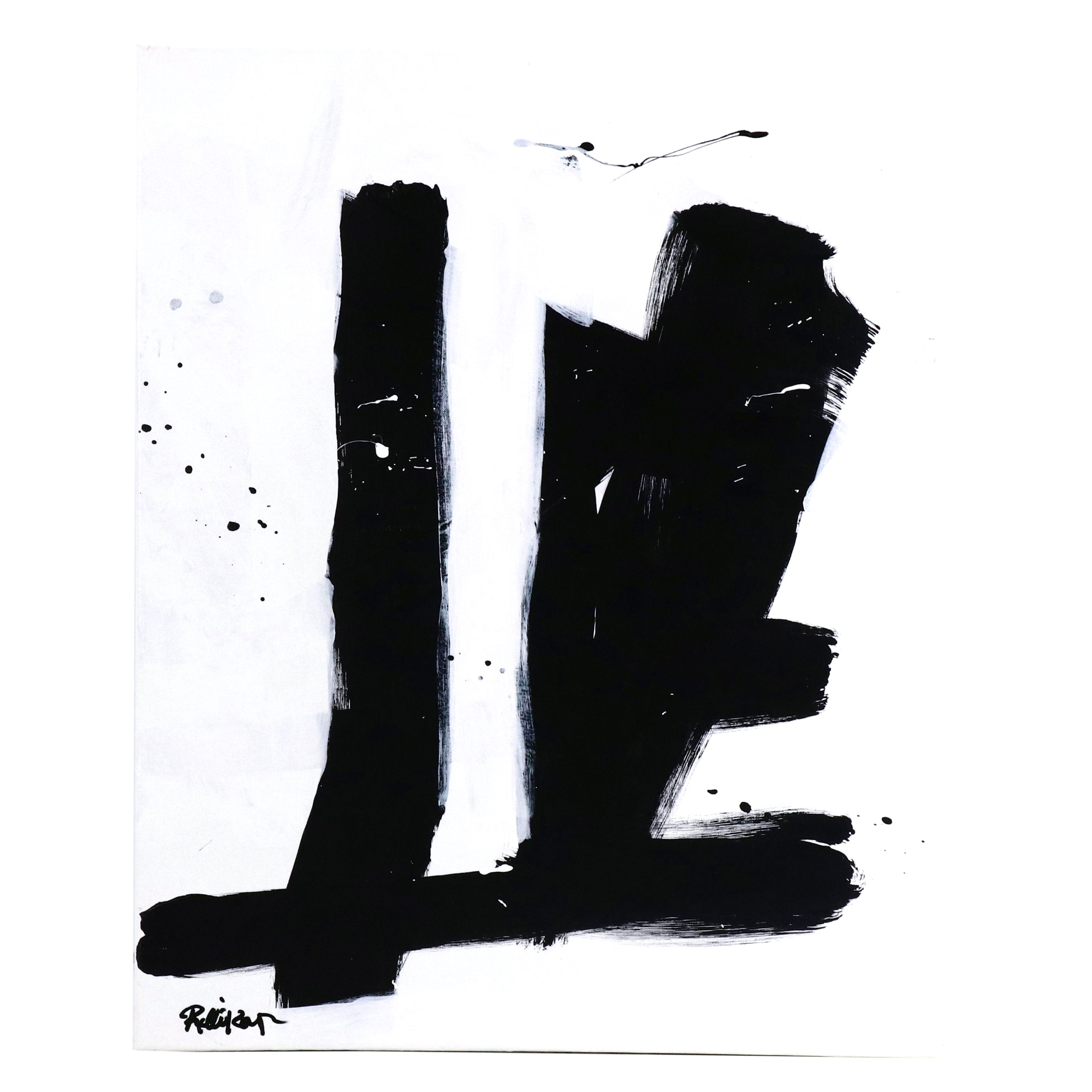 Robbie Kemper Abstract Acrylic Painting "Flipped Pie," 2024