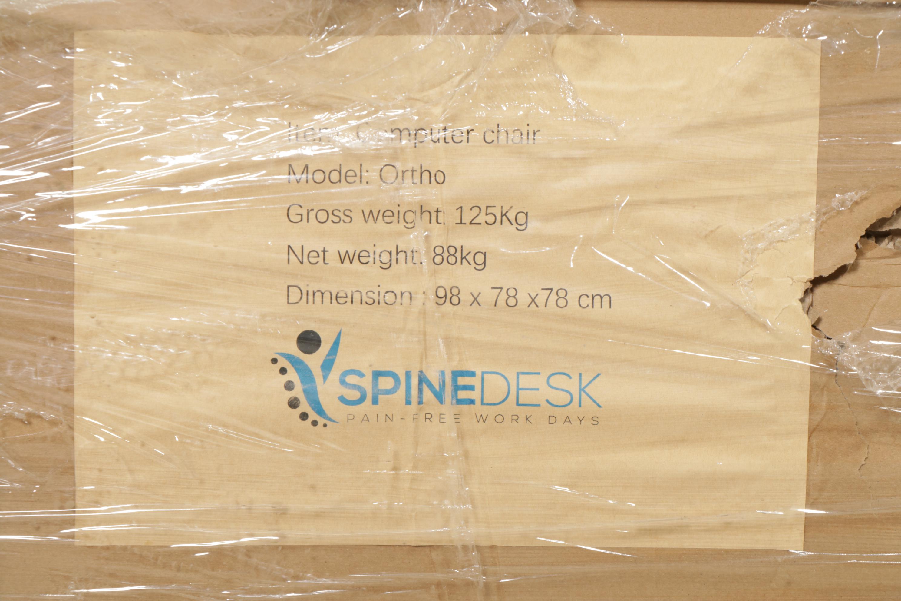 SpineDesk Ergonomic Reclining Computer Chair Work Station