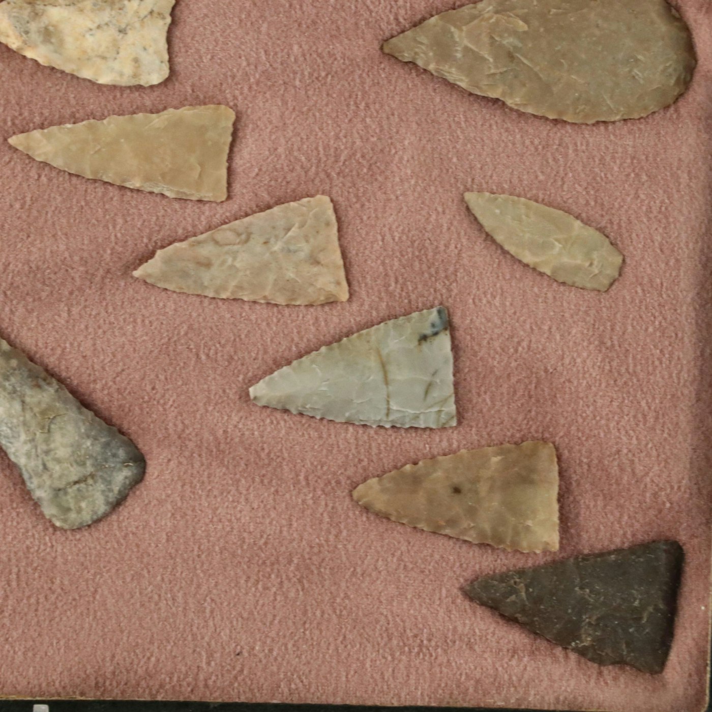 Indigenous Flint Chert and Other Stone Arrowheads and Points EBTH Indigenous Flint Chert and Other Stone Arrowheads and Points EBTH