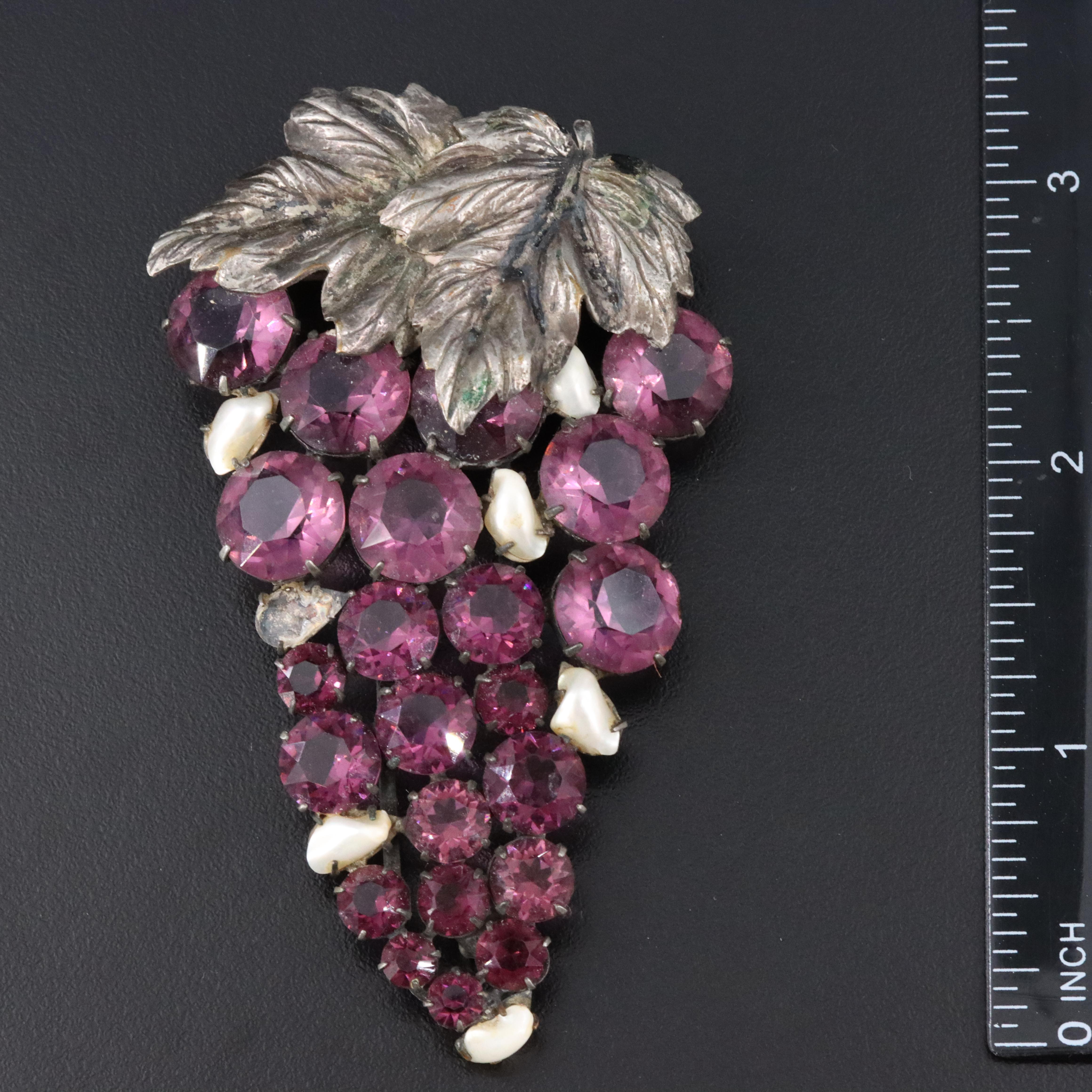 Vintage circa 1940 Coro Brooch Collection