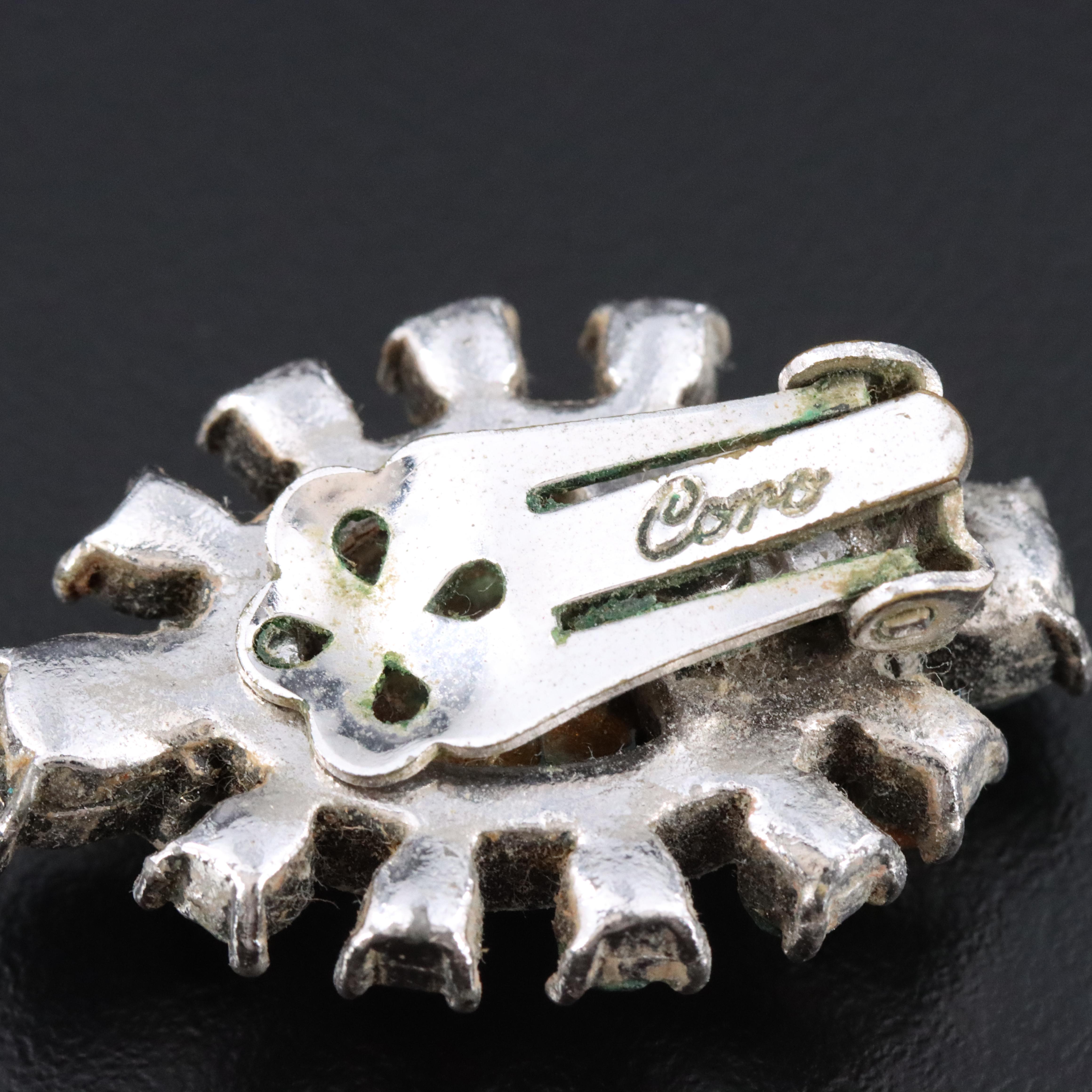 Vintage circa 1940 Coro Brooch Collection