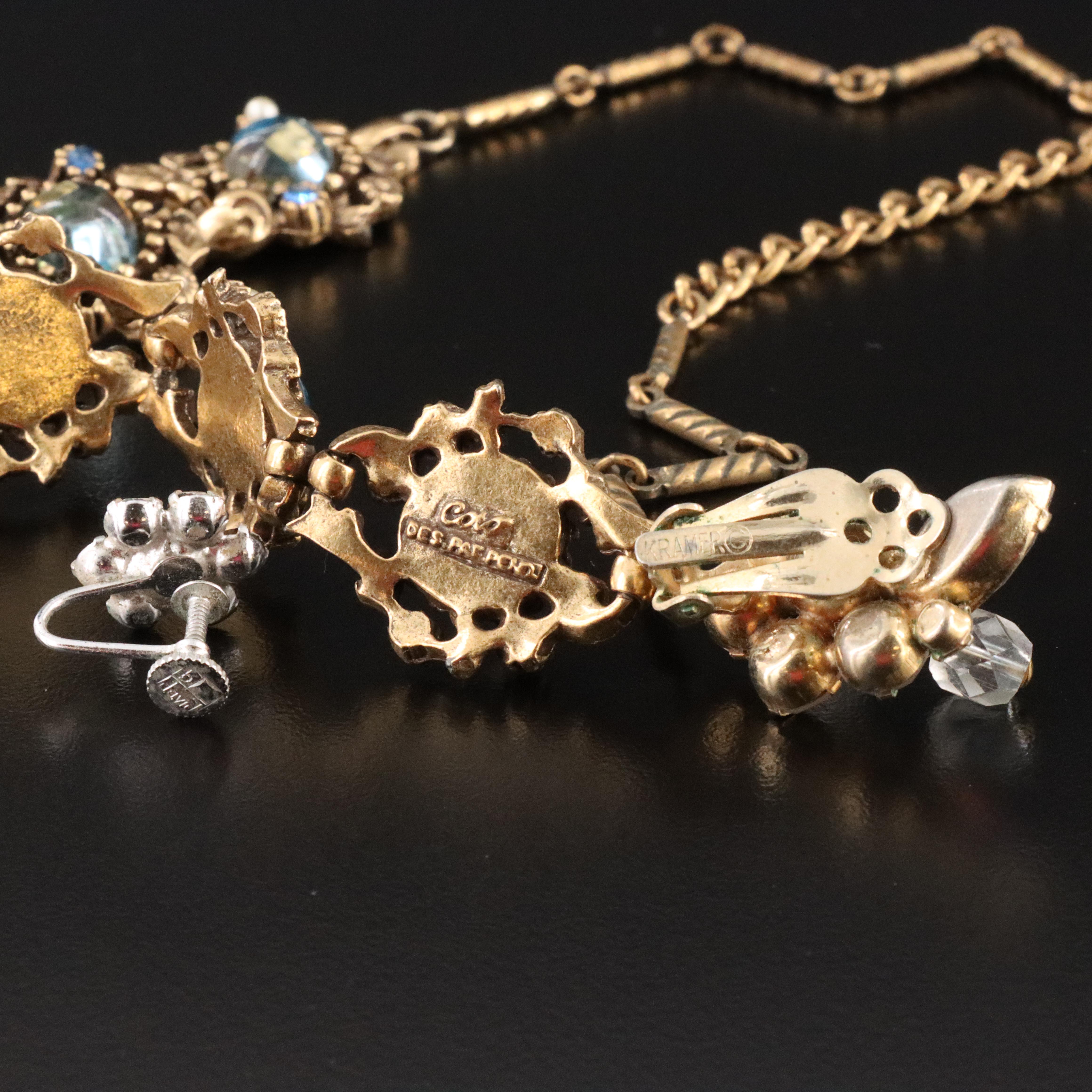Vintage Kramer, Beau Jewels and Coro Featured in Costume Jewelry Collection