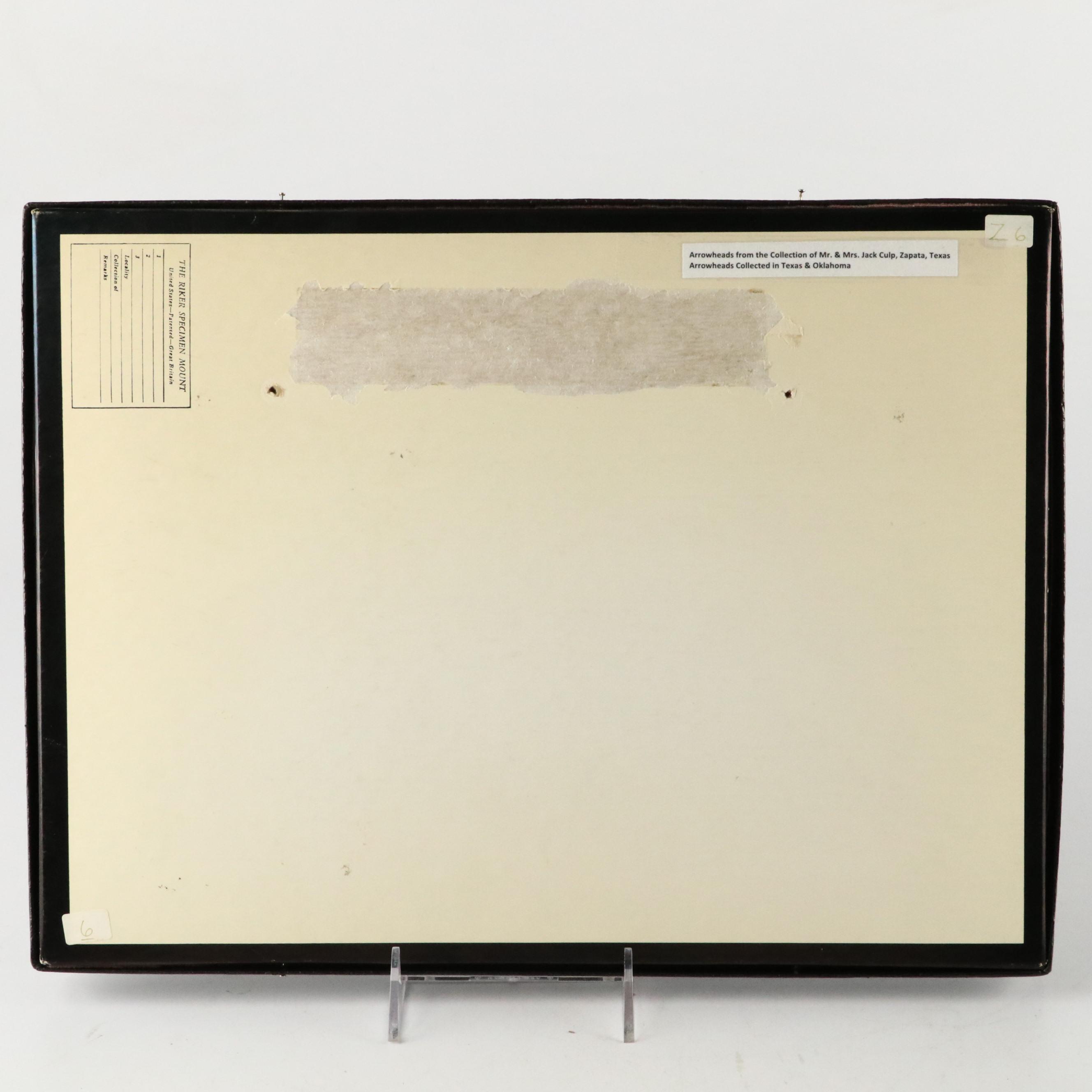 Indigenous Knapped Flint, Chert and Other Stone Arrowheads, Points and Scrapers