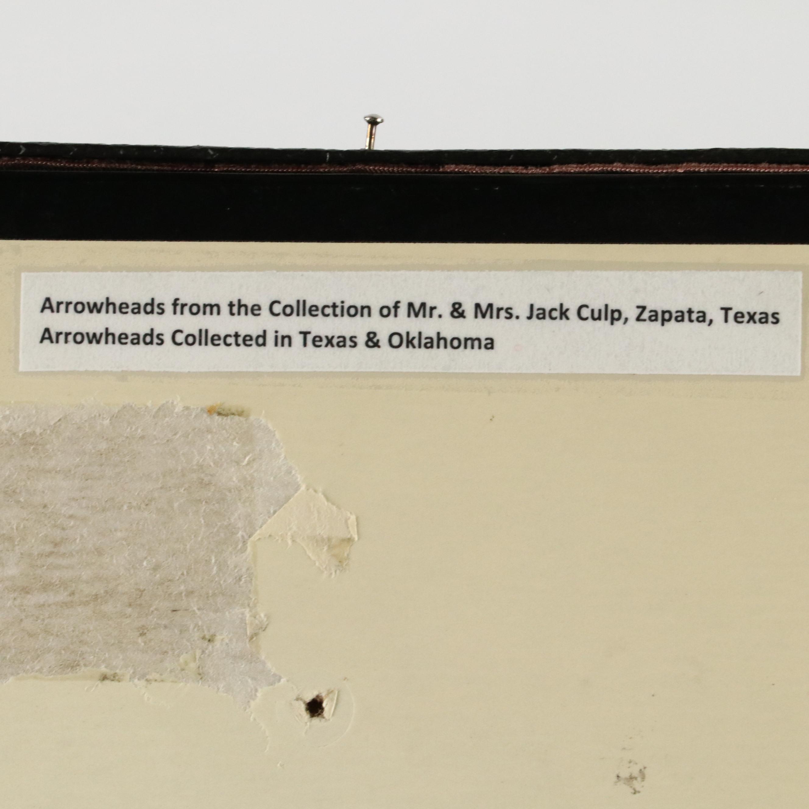 Indigenous Knapped Flint, Chert and Other Stone Arrowheads, Points and Scrapers