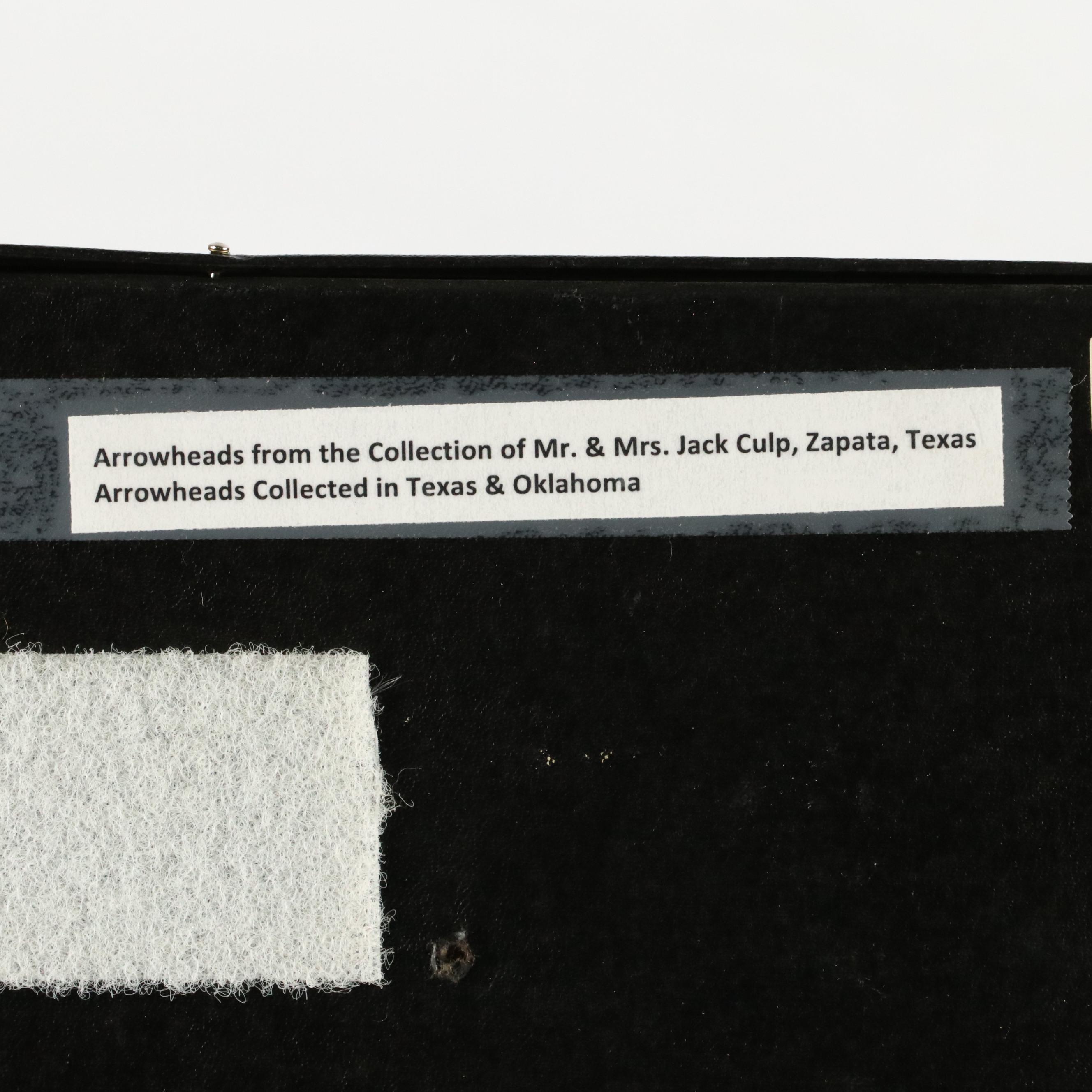 Indigenous Knapped Flint, Chert and Other Stone Arrowheads and Points