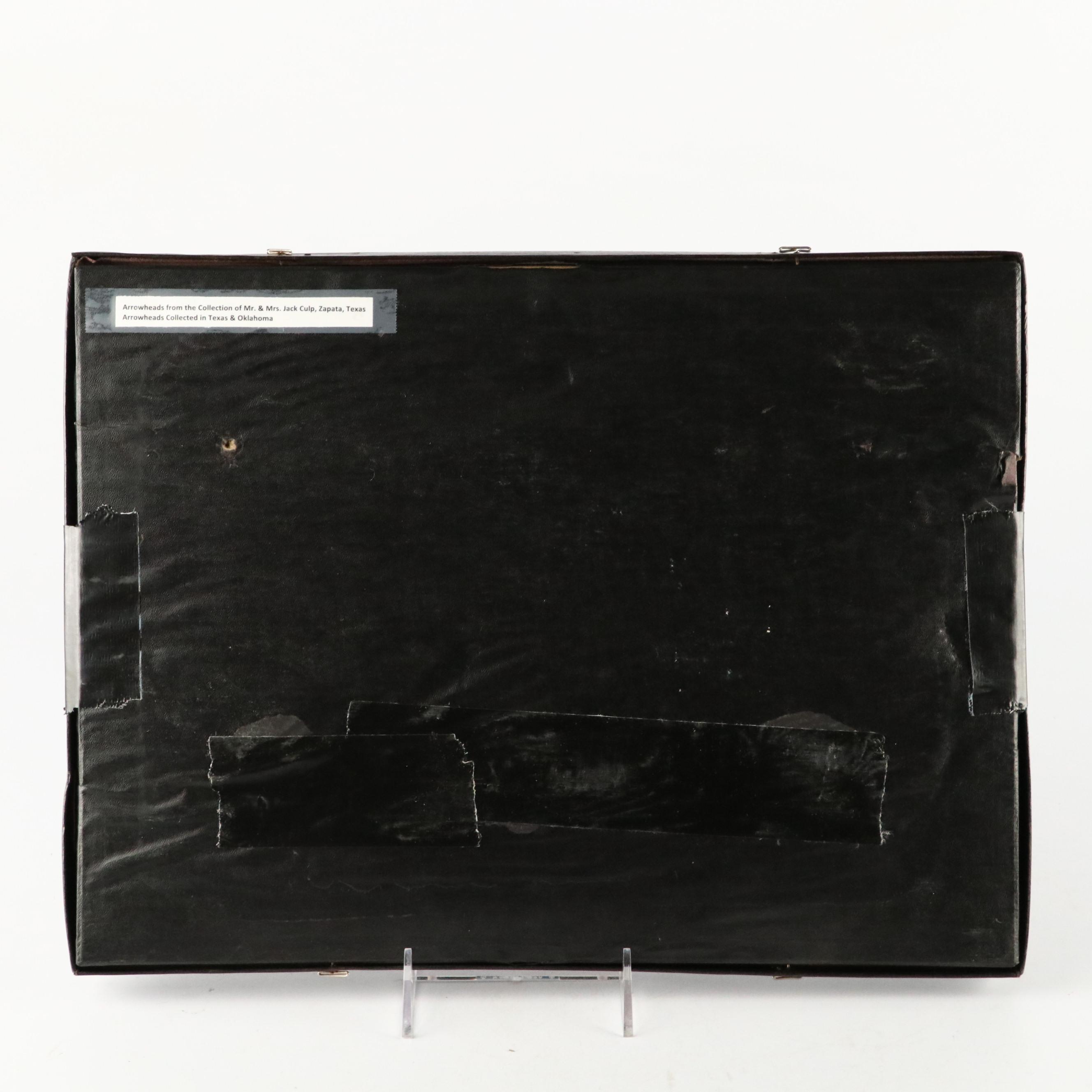 Indigenous Knapped Flint and Other Stone Arrowheads, Archaic to Woodland Period