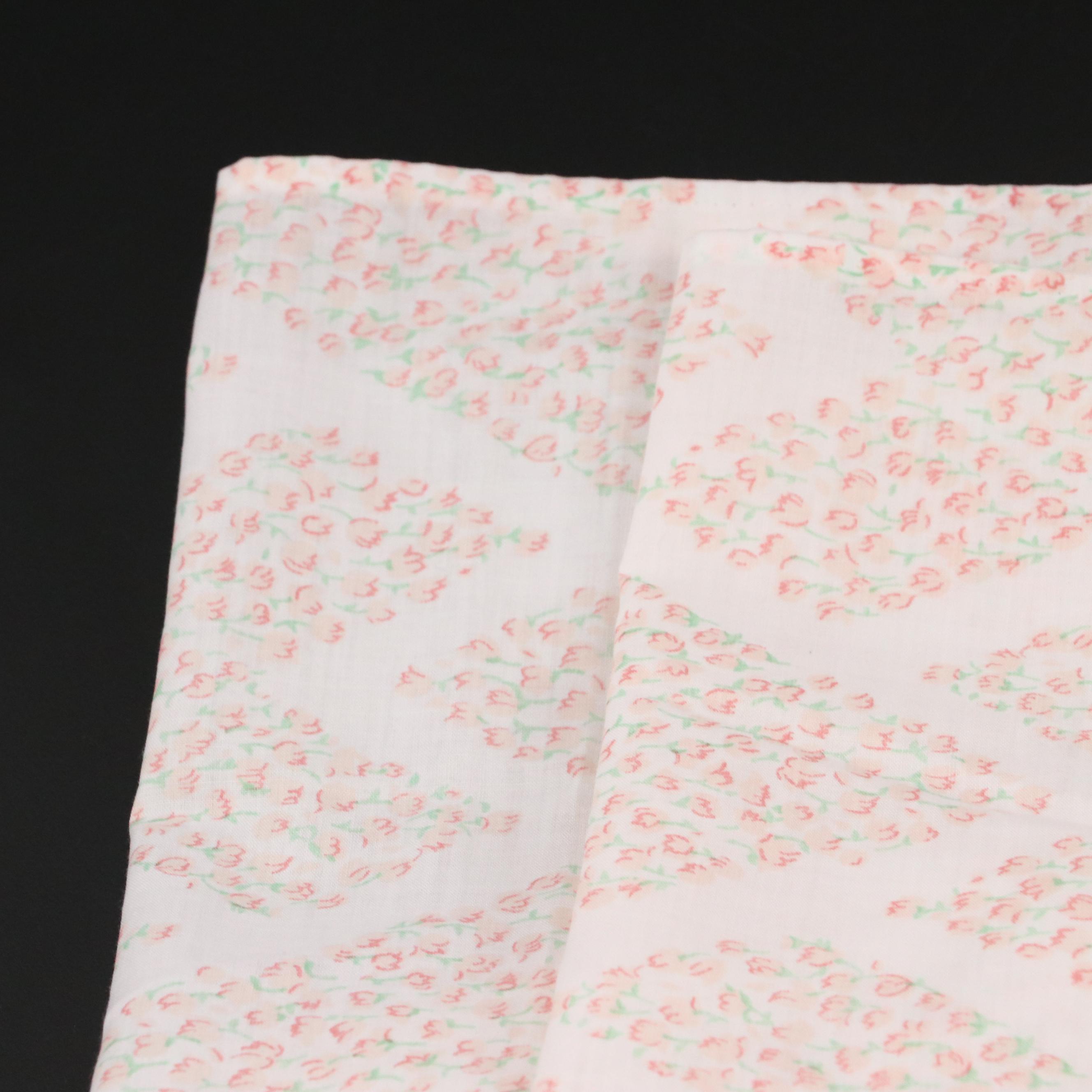 Pratesi Egyptian Cotton Duvet Cover with Polyester Blend Sheet and Bed Covers