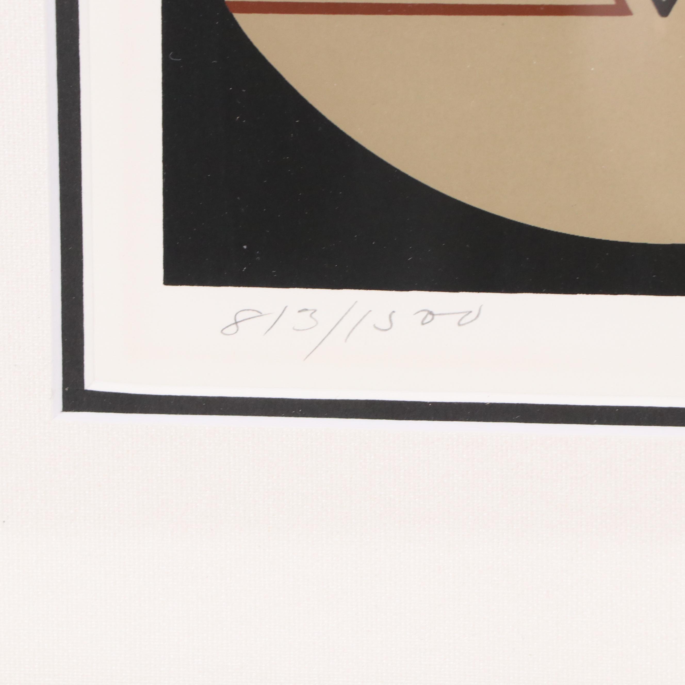 Charley Harper Serigraph "Potluck"