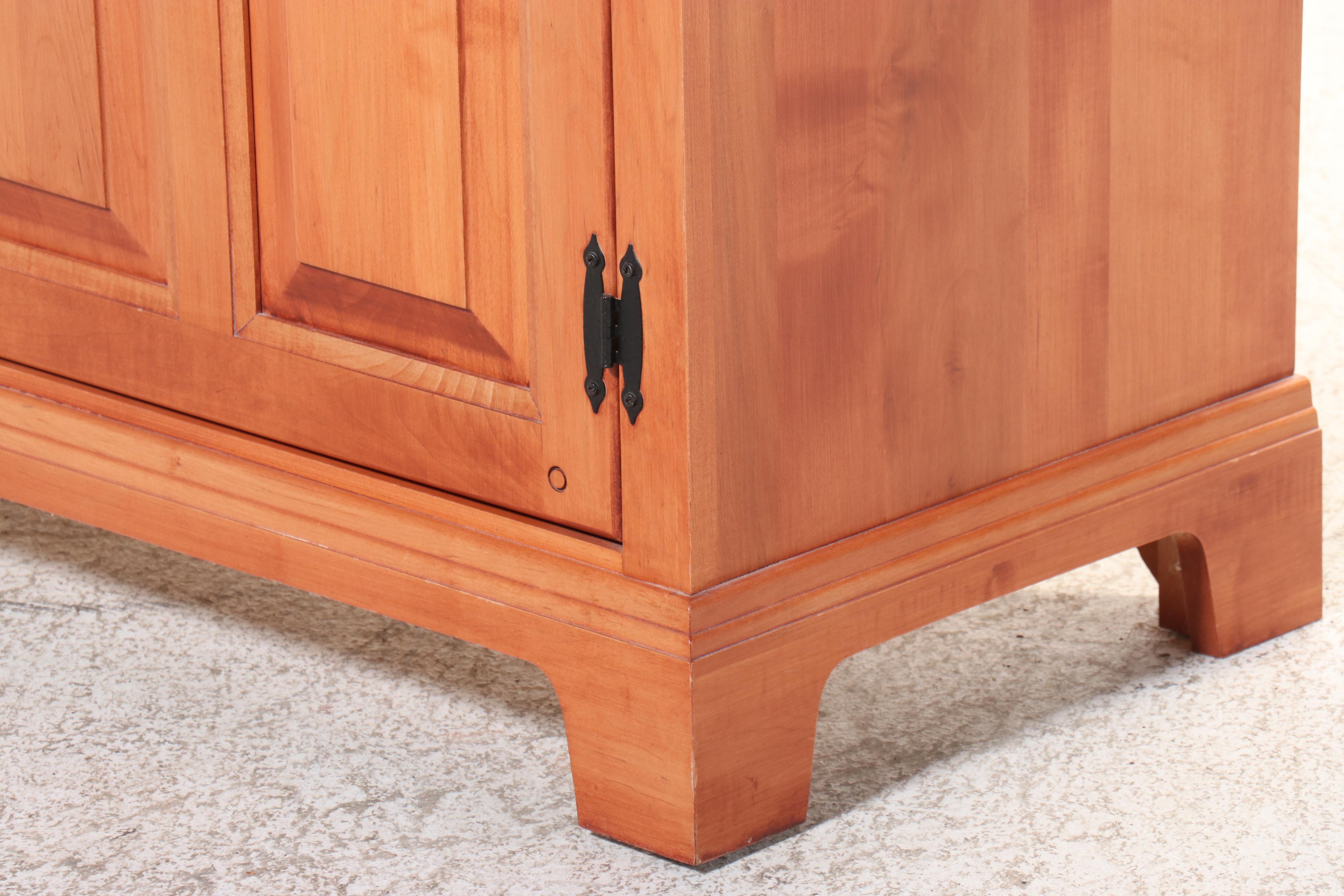 Crawford Furniture Mfg. Co. Cherry China Cabinet