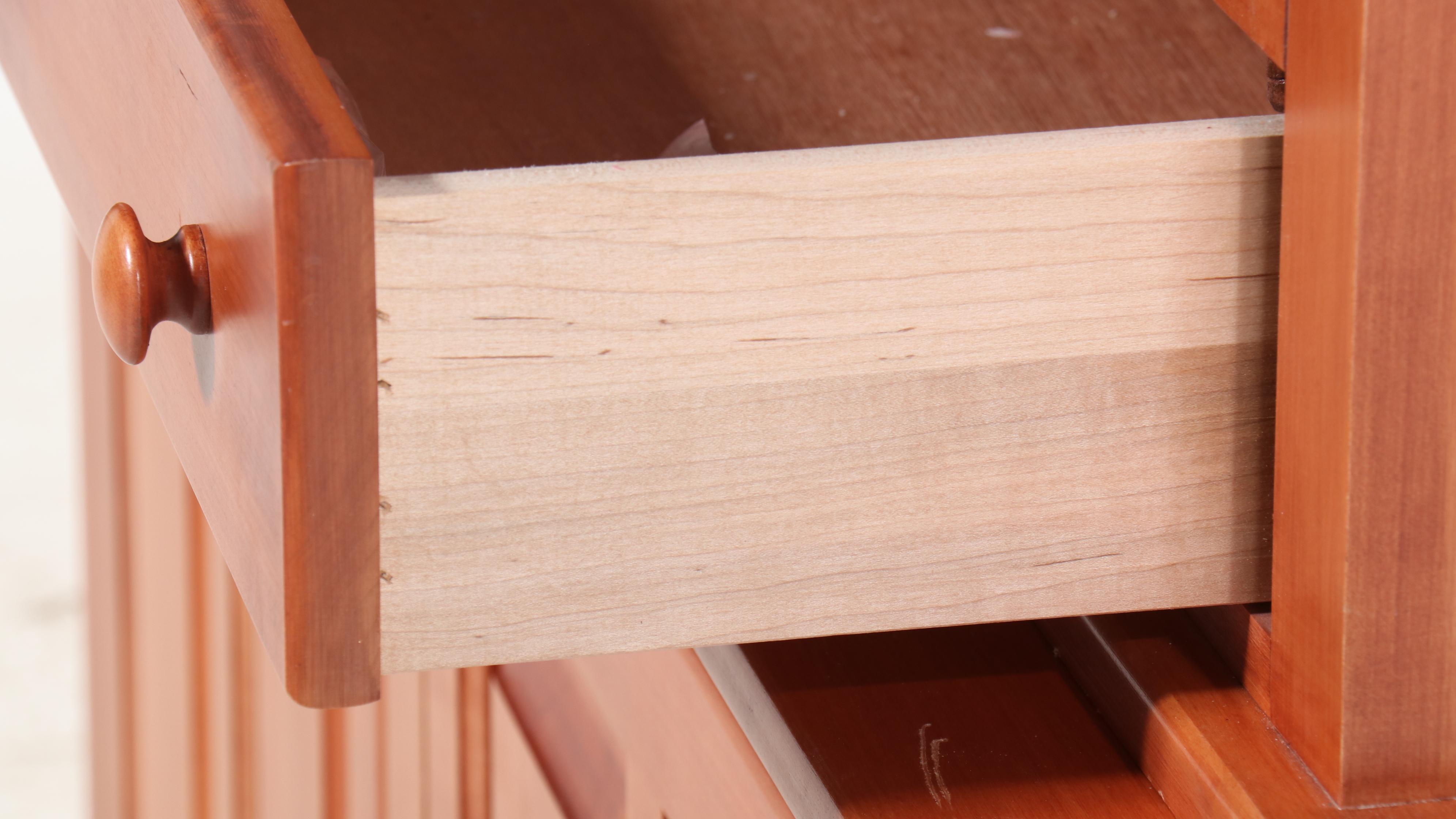 Crawford Furniture Mfg. Co. Cherry China Cabinet