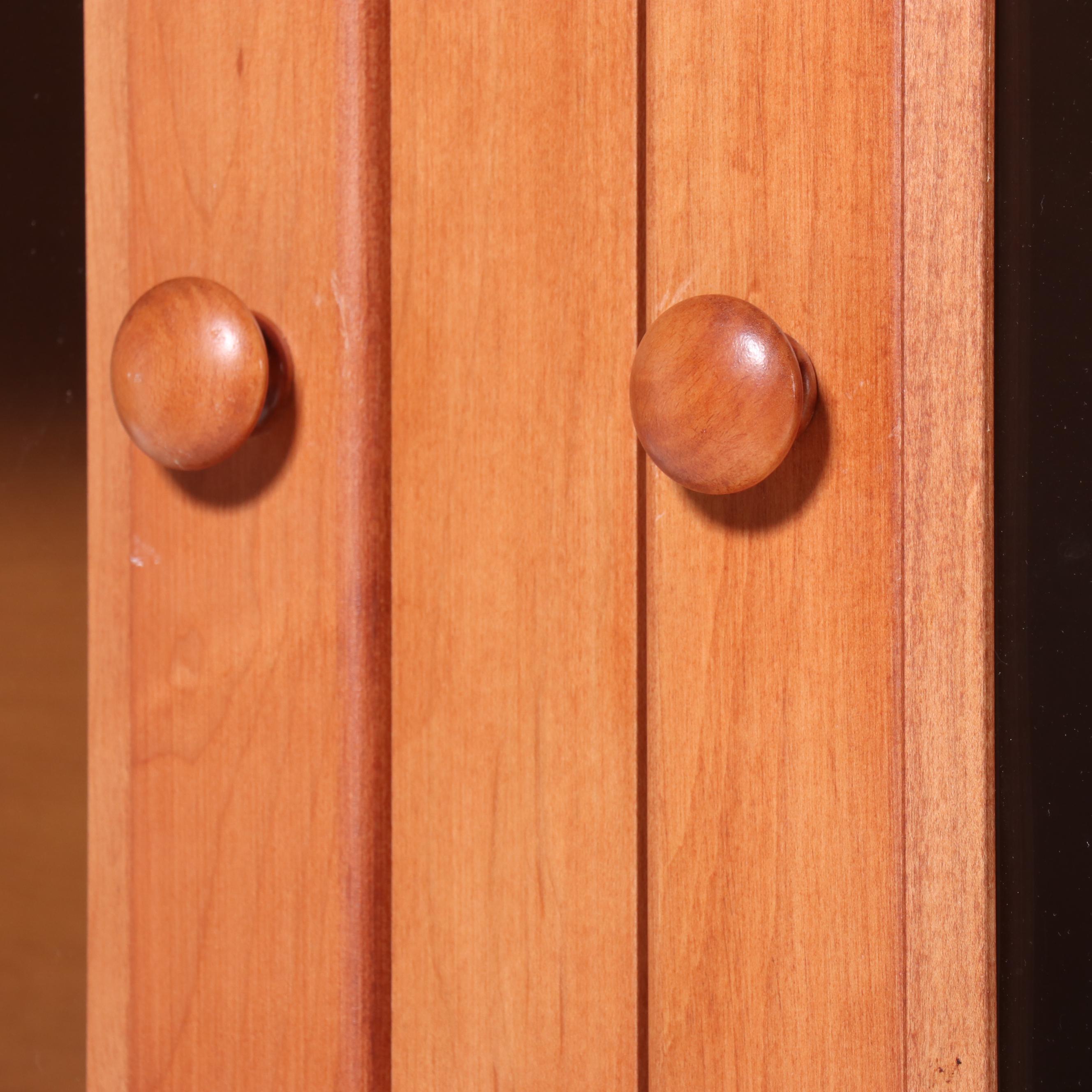 Crawford Furniture Mfg. Co. Cherry China Cabinet