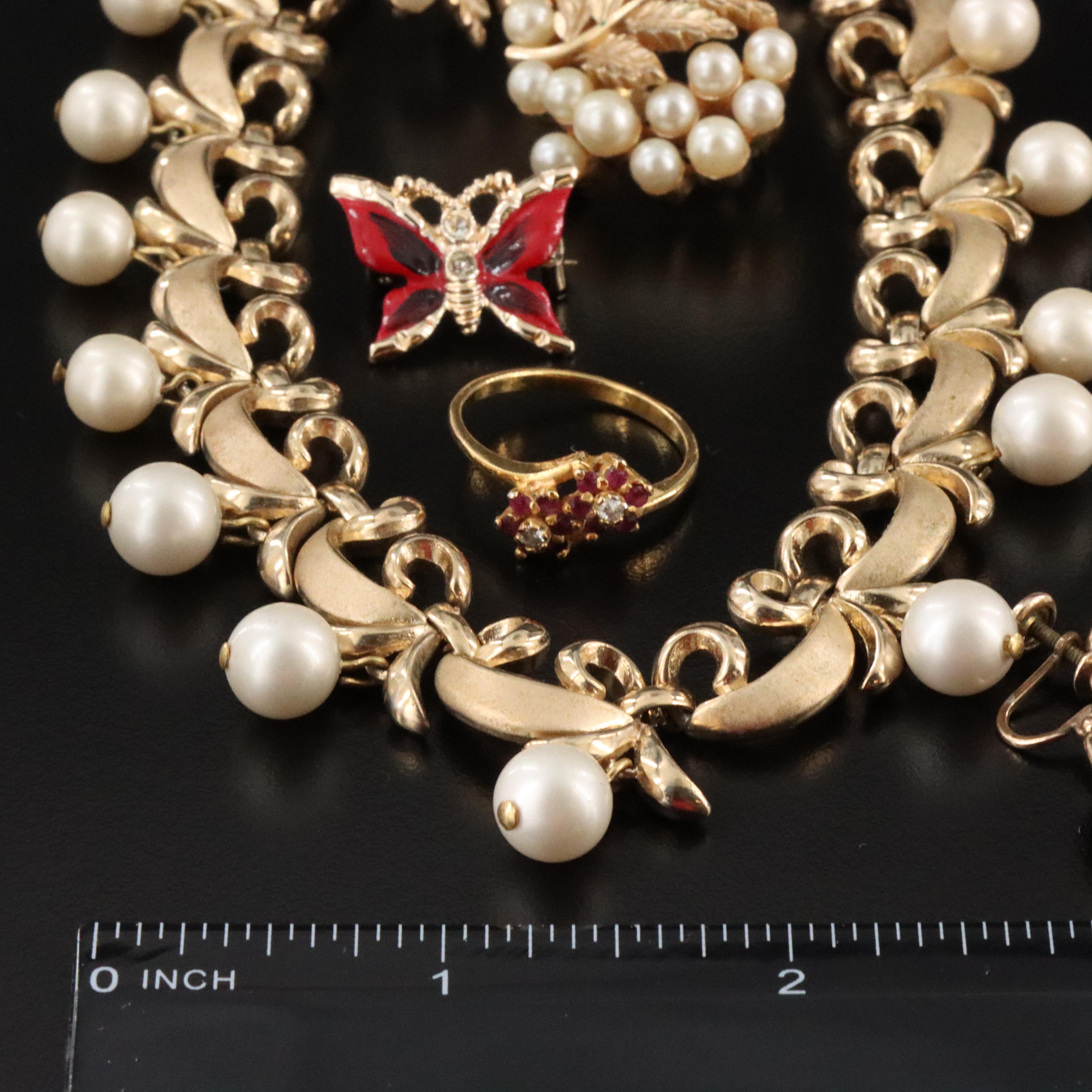 Coro, Trifari and Monet Featured in Vintage Costume Jewelry Collection