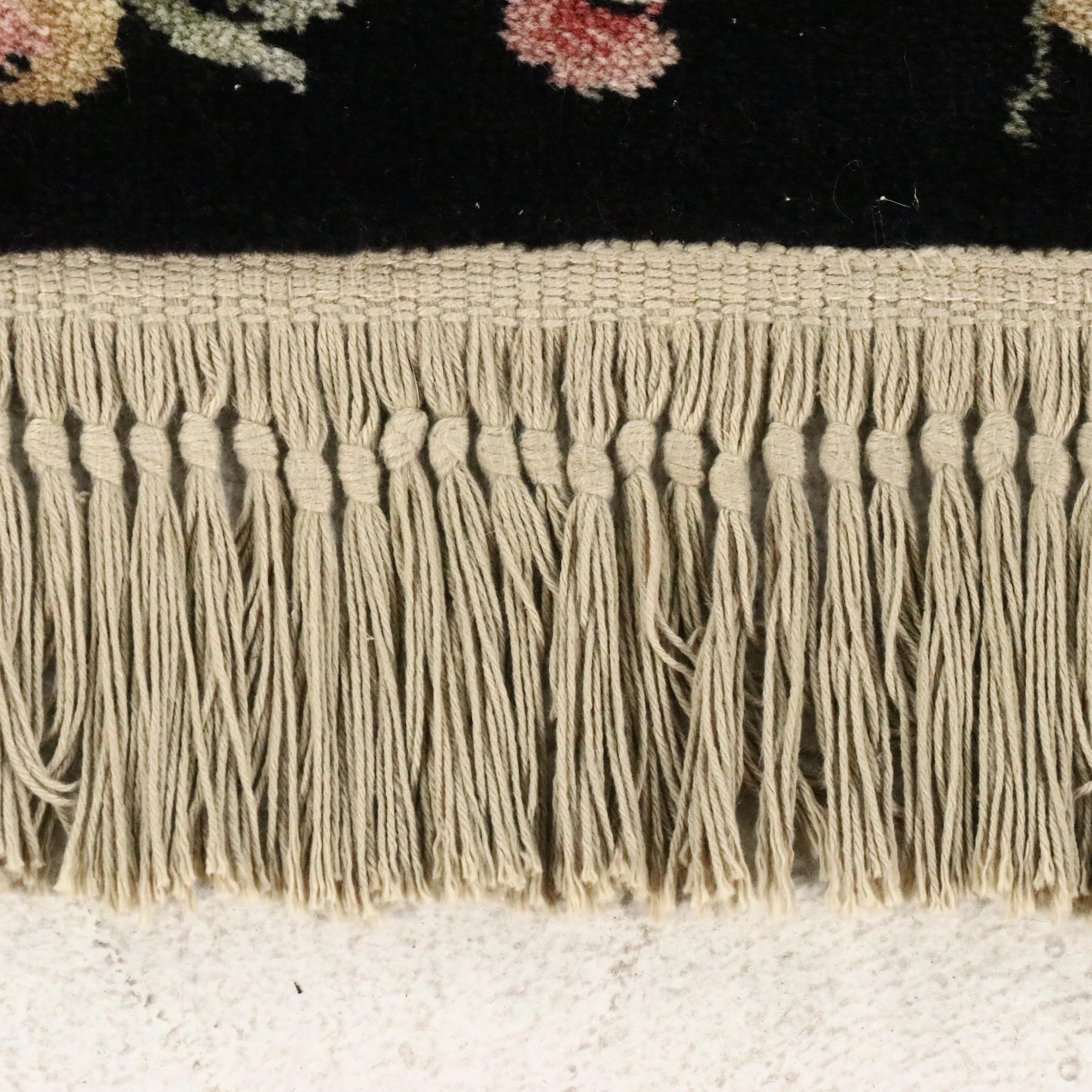 4'4 x 6'9 Machine Made Karastan "Garden of Eden" Persian Floral Style Area Rug