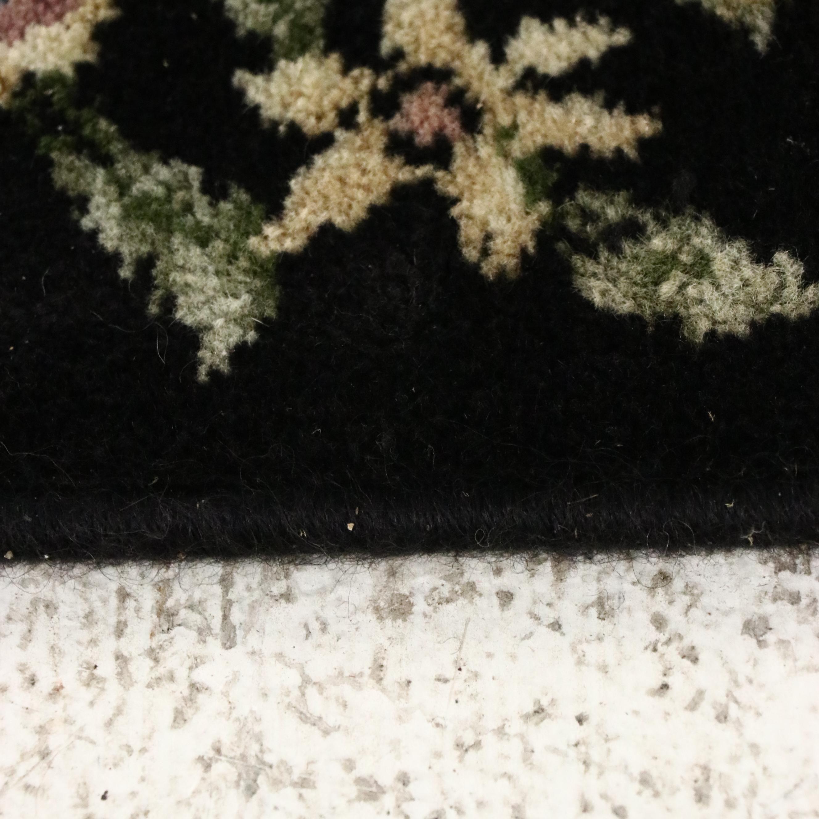 4'4 x 6'9 Machine Made Karastan "Garden of Eden" Persian Floral Style Area Rug