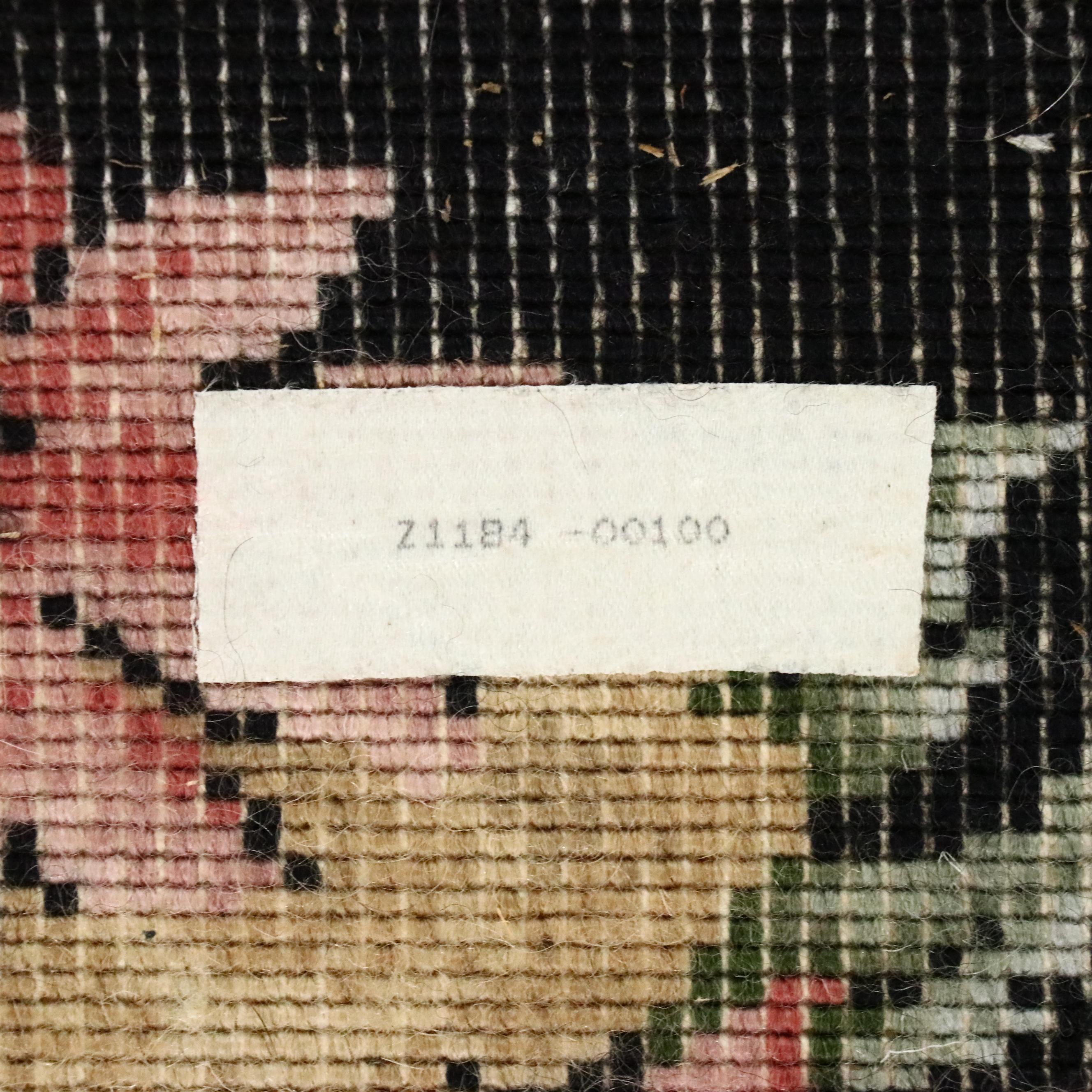 4'4 x 6'9 Machine Made Karastan "Garden of Eden" Persian Floral Style Area Rug