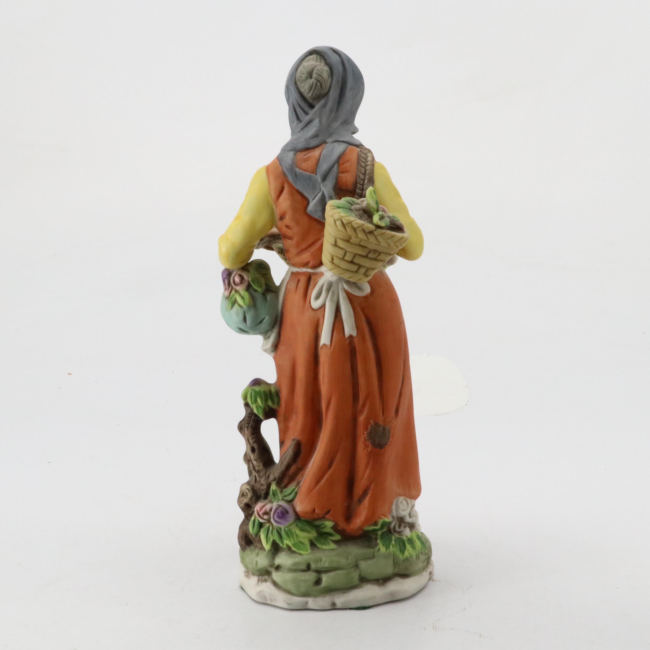 Homco, FBIA and Other Ceramic Figurines, Late 20th Century