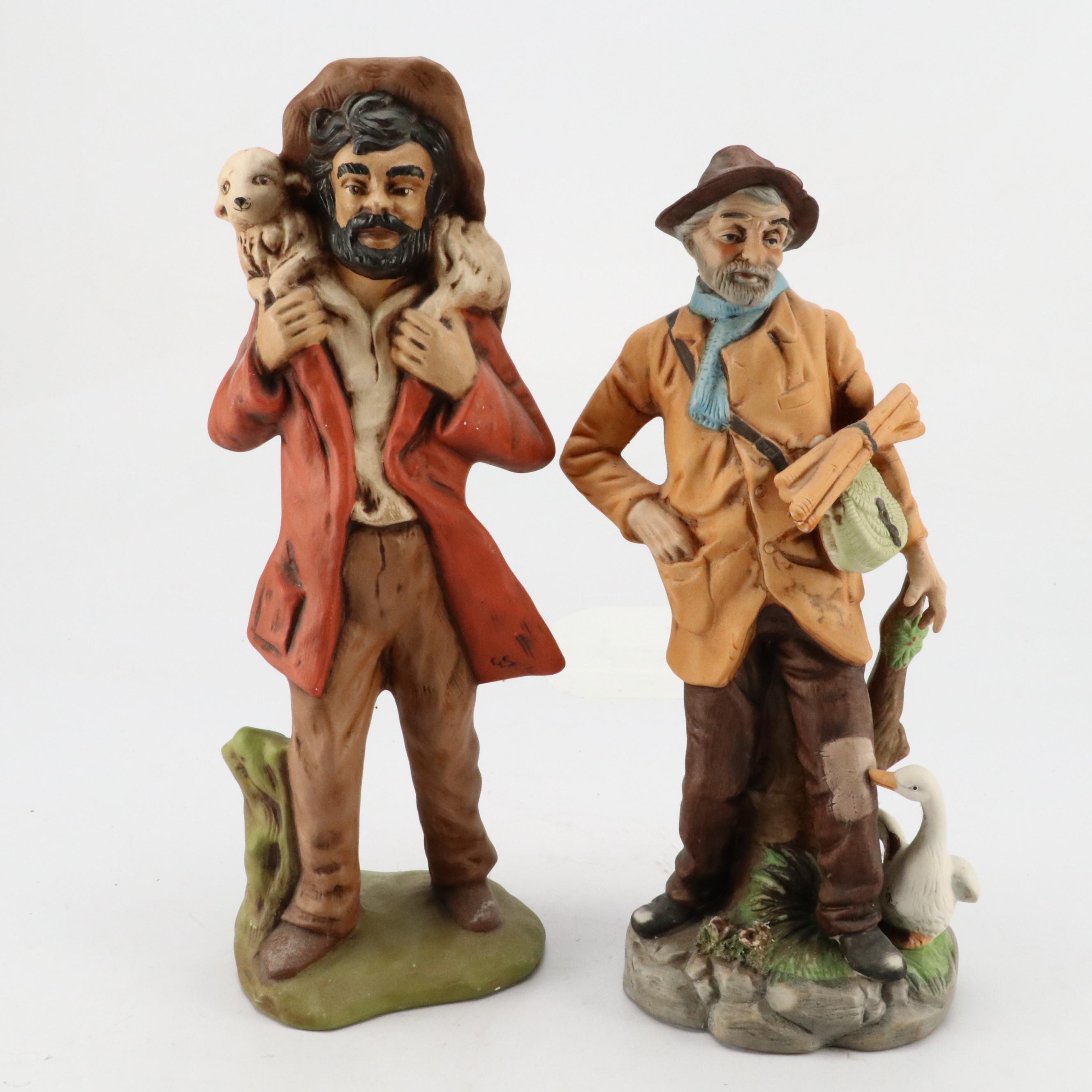 Homco, FBIA and Other Ceramic Figurines, Late 20th Century