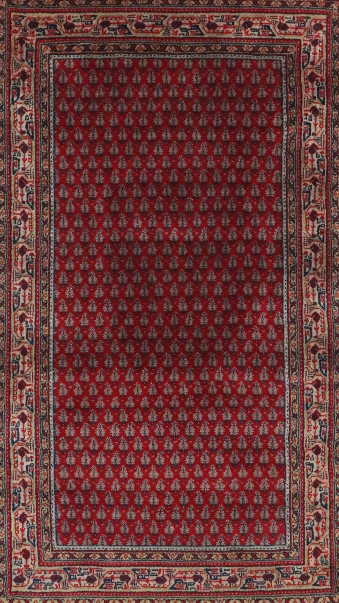 3' x 5'6 Hand-Knotted Persian Seraband Area Rug