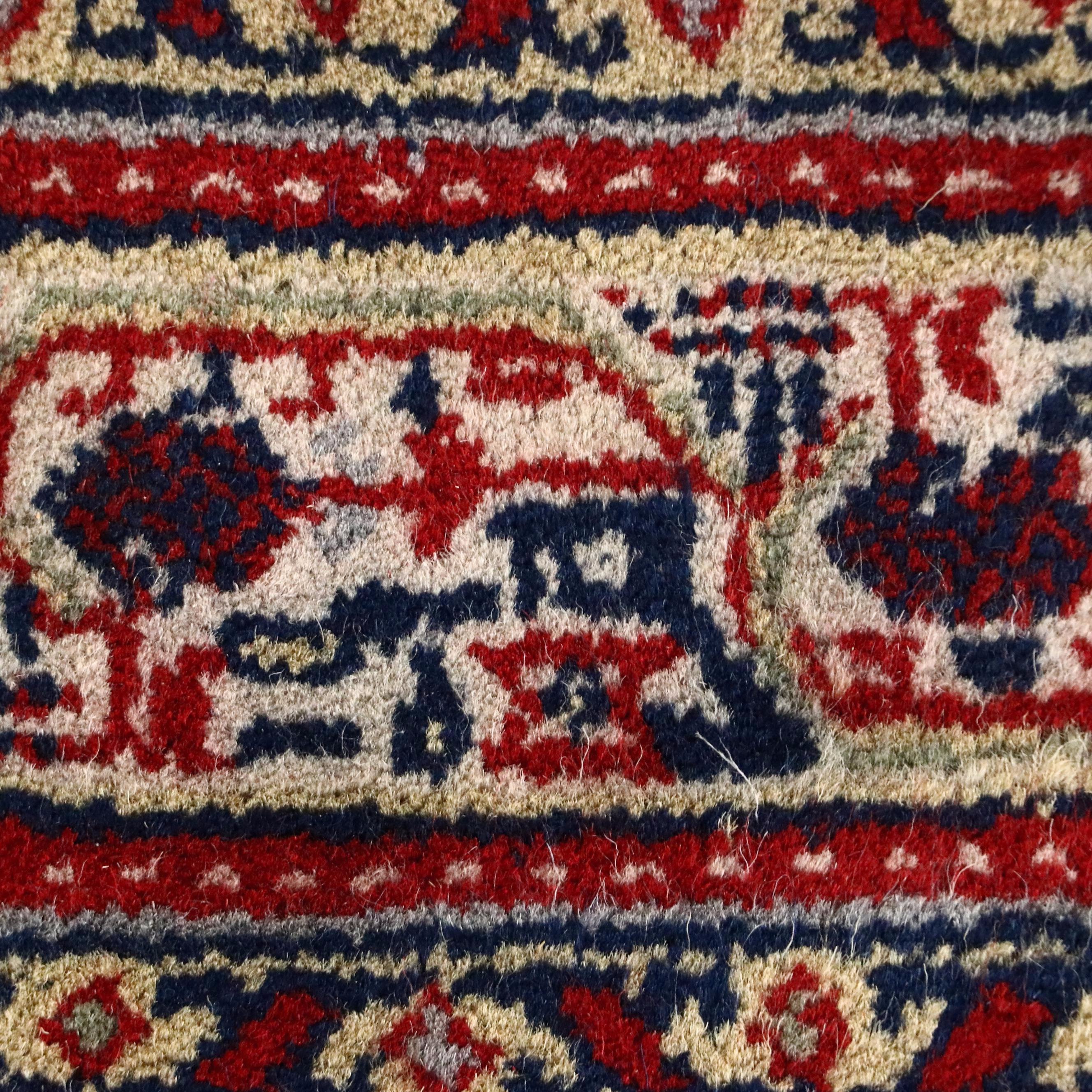 3' x 5'6 Hand-Knotted Persian Seraband Area Rug