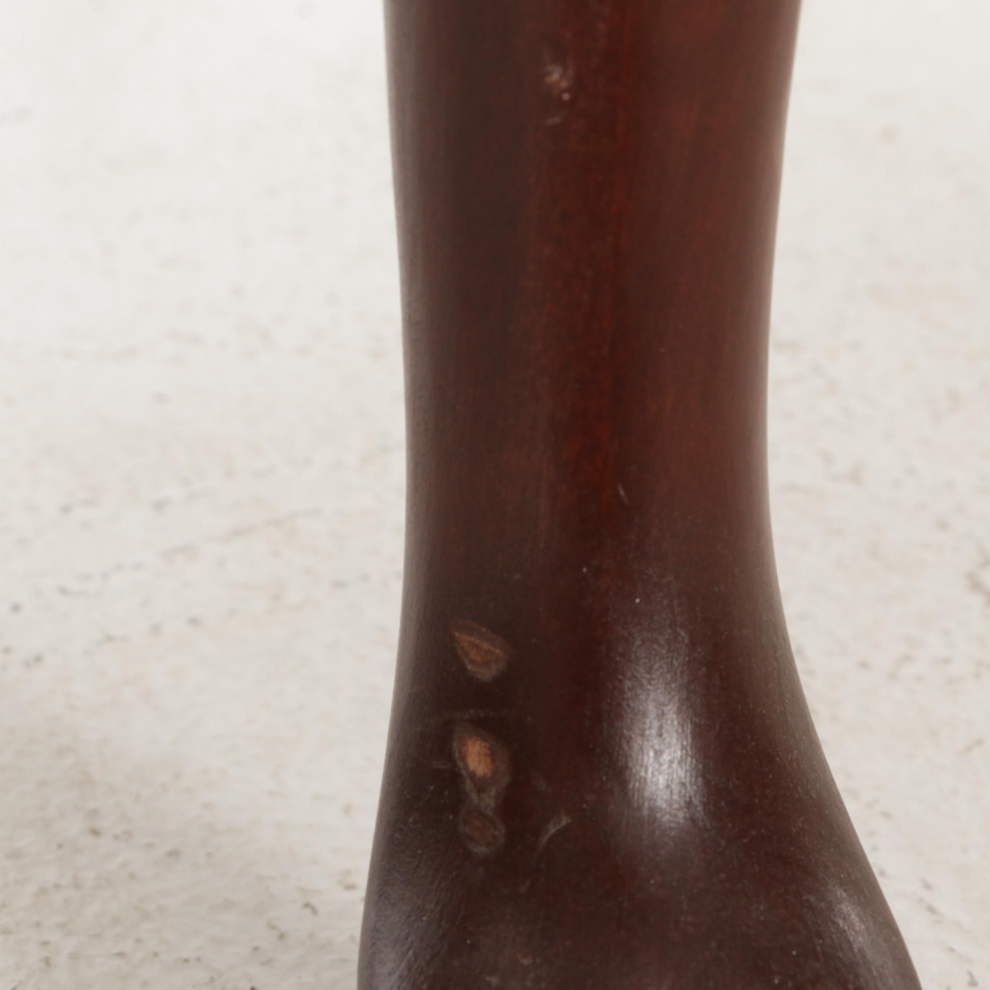 Broyhill Queen Anne Style Cherry End Table, Late 20th Century