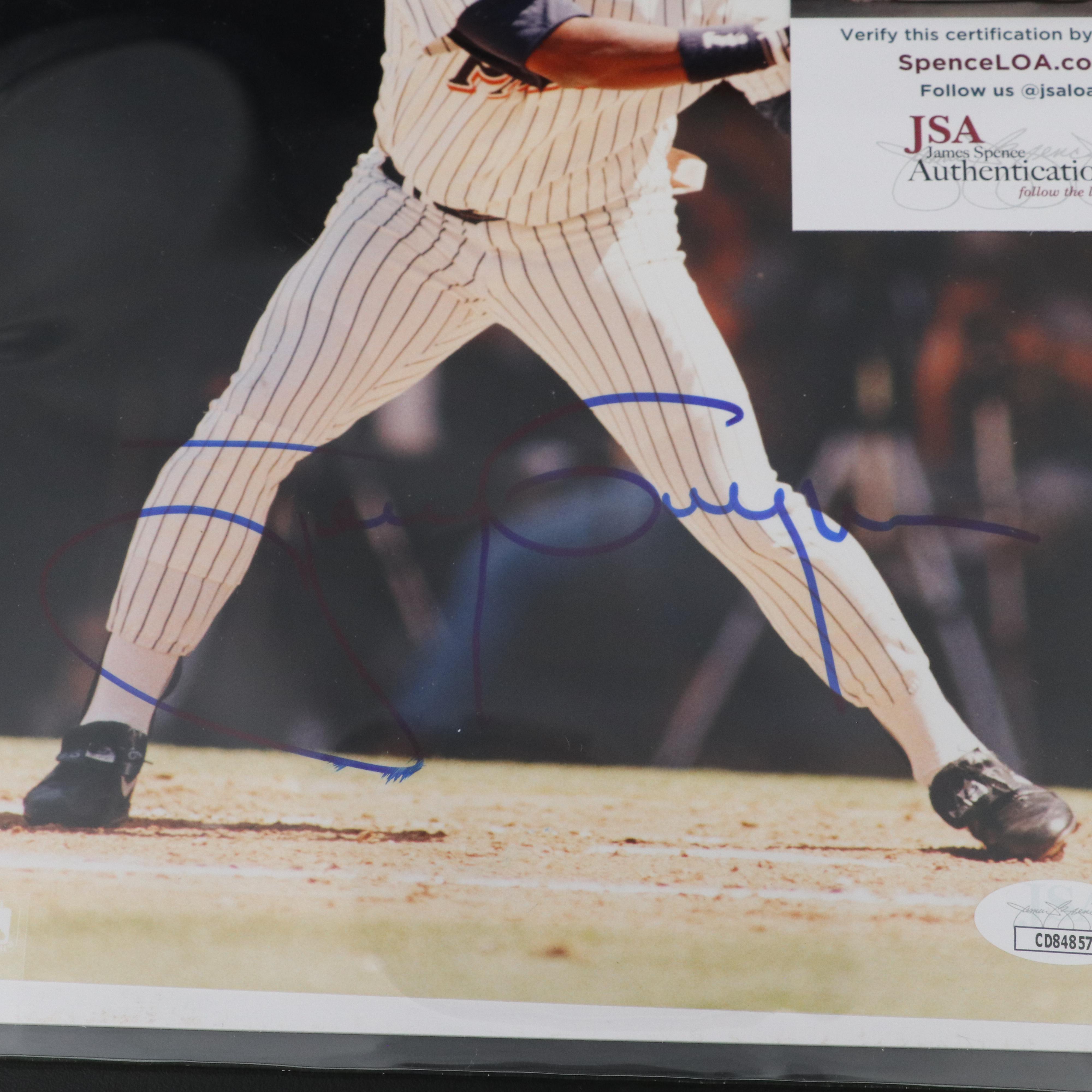 Greg Maddux and Tony Gwynn Signed Baseball Prints, JSA