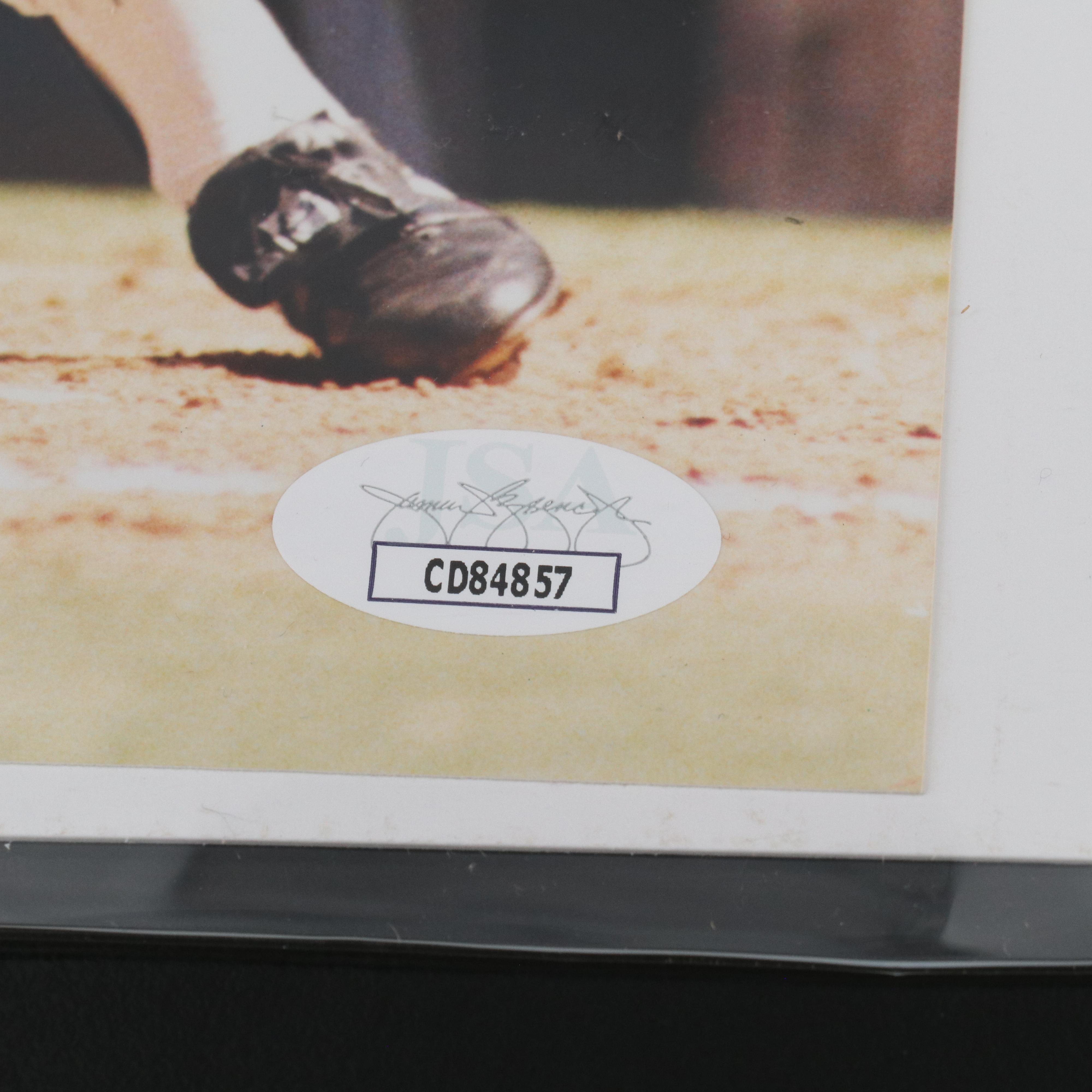 Greg Maddux and Tony Gwynn Signed Baseball Prints, JSA