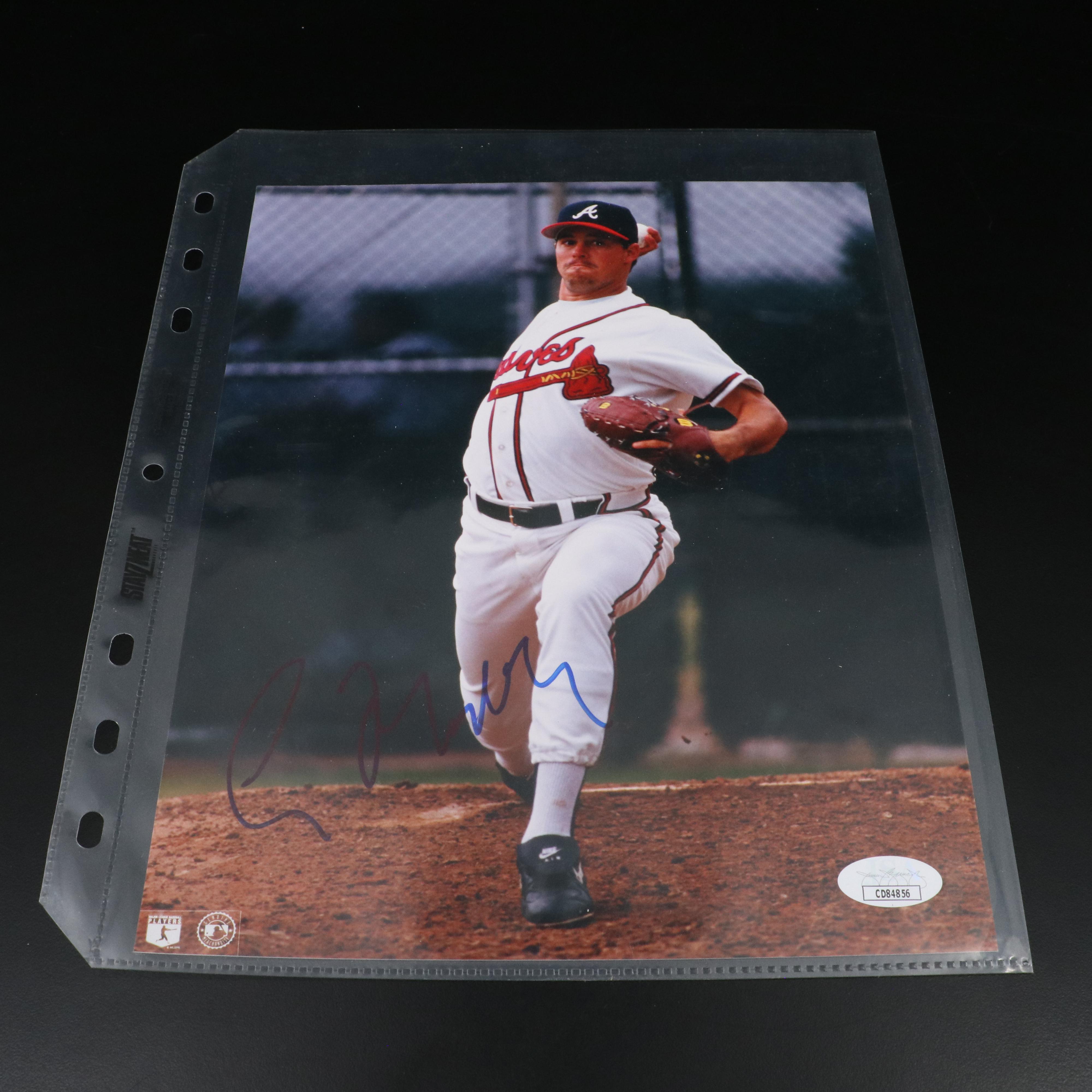 Greg Maddux and Tony Gwynn Signed Baseball Prints, JSA