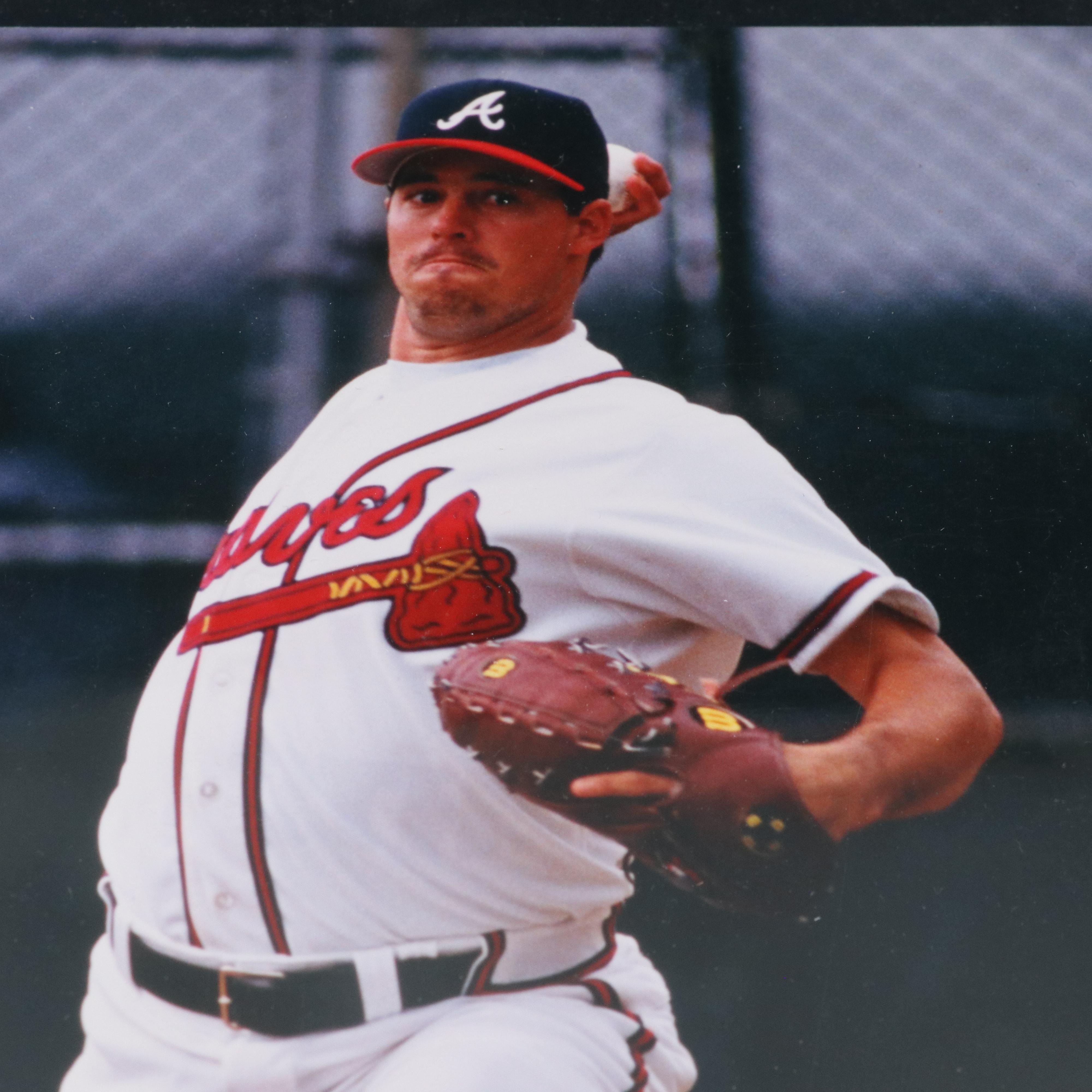 Greg Maddux and Tony Gwynn Signed Baseball Prints, JSA