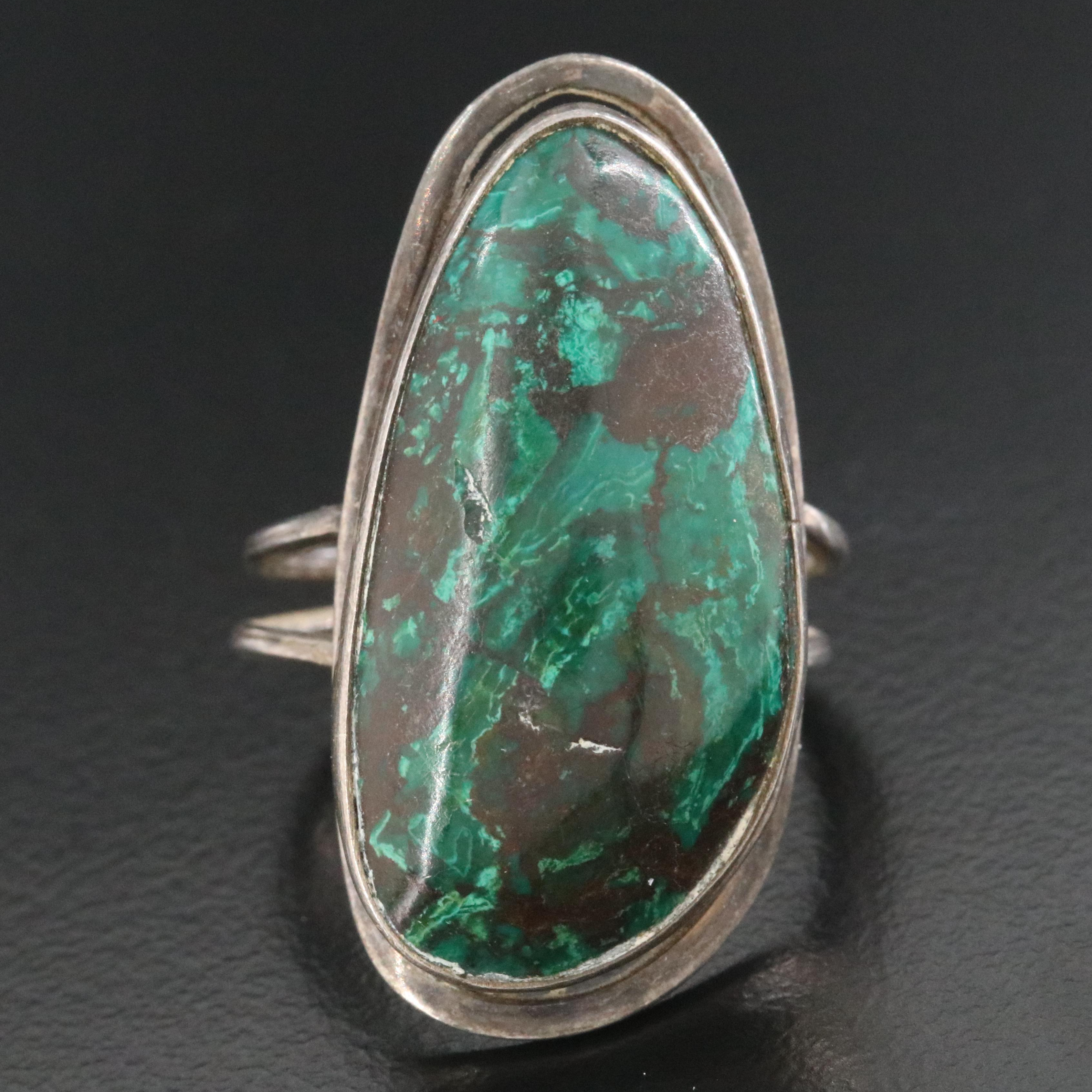 Sterling Eilat Stone Ring