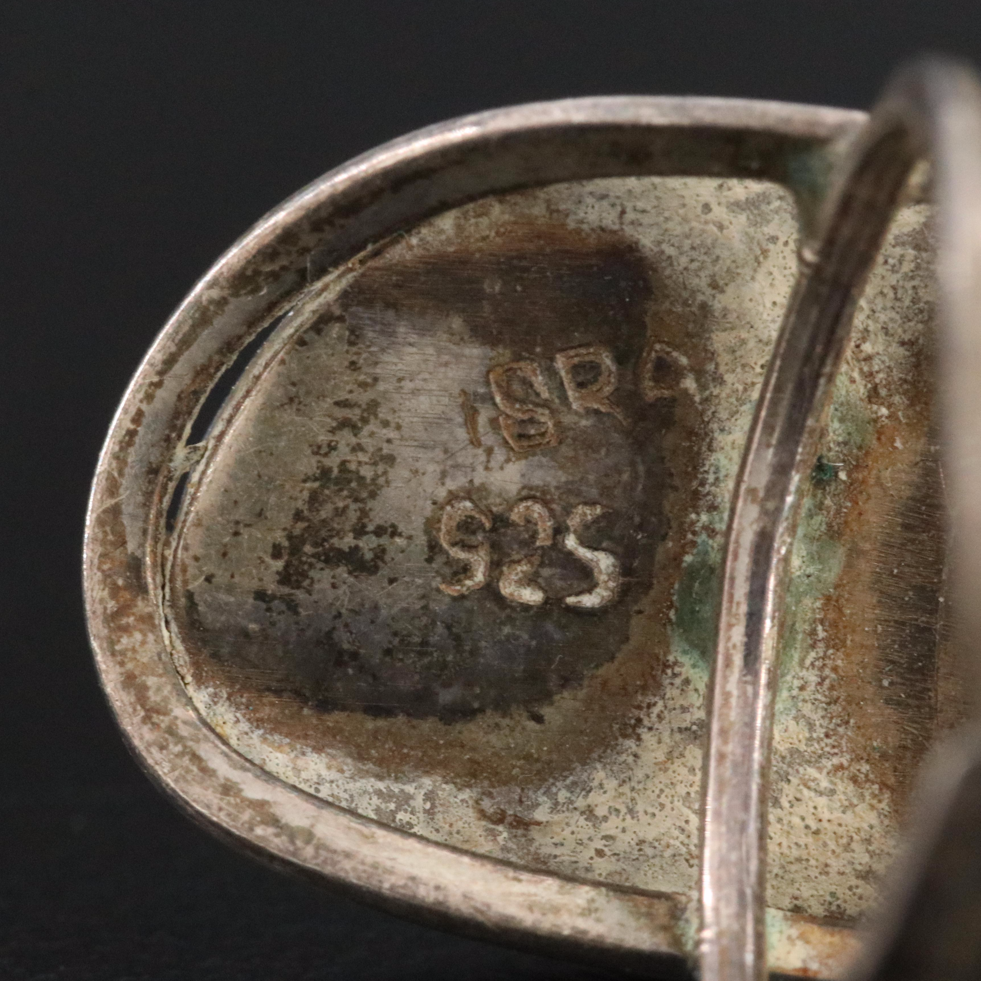 Sterling Eilat Stone Ring